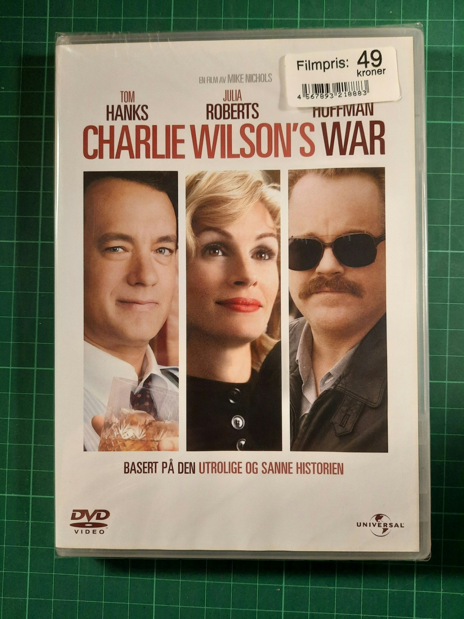 DVD : Charlie Wilson's war (forseglet)