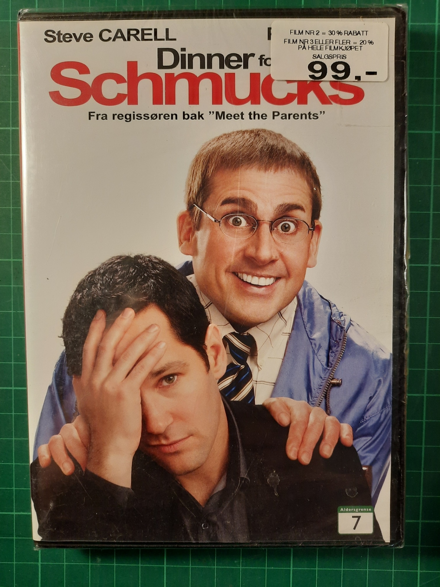 DVD : Dinner for schmucks (forseglet)