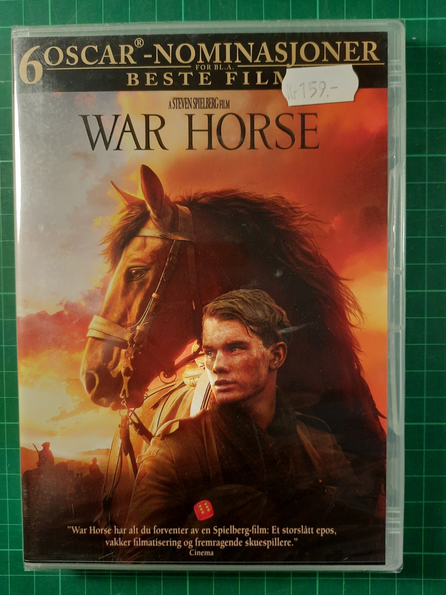 DVD : War horse (forseglet)