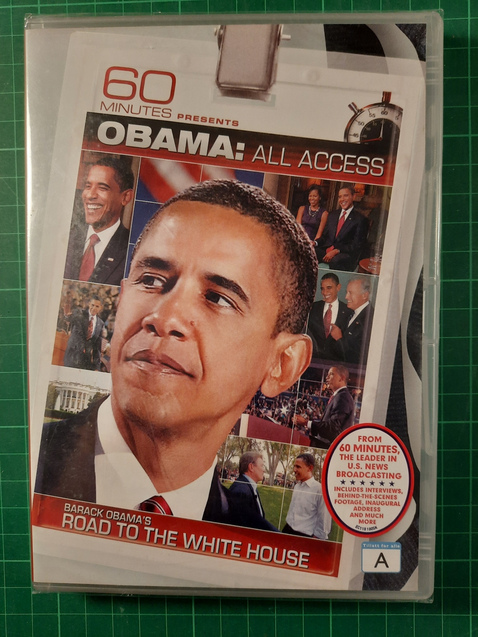 DVD : 60 Minutes presents: Obama: all access (forseglet)