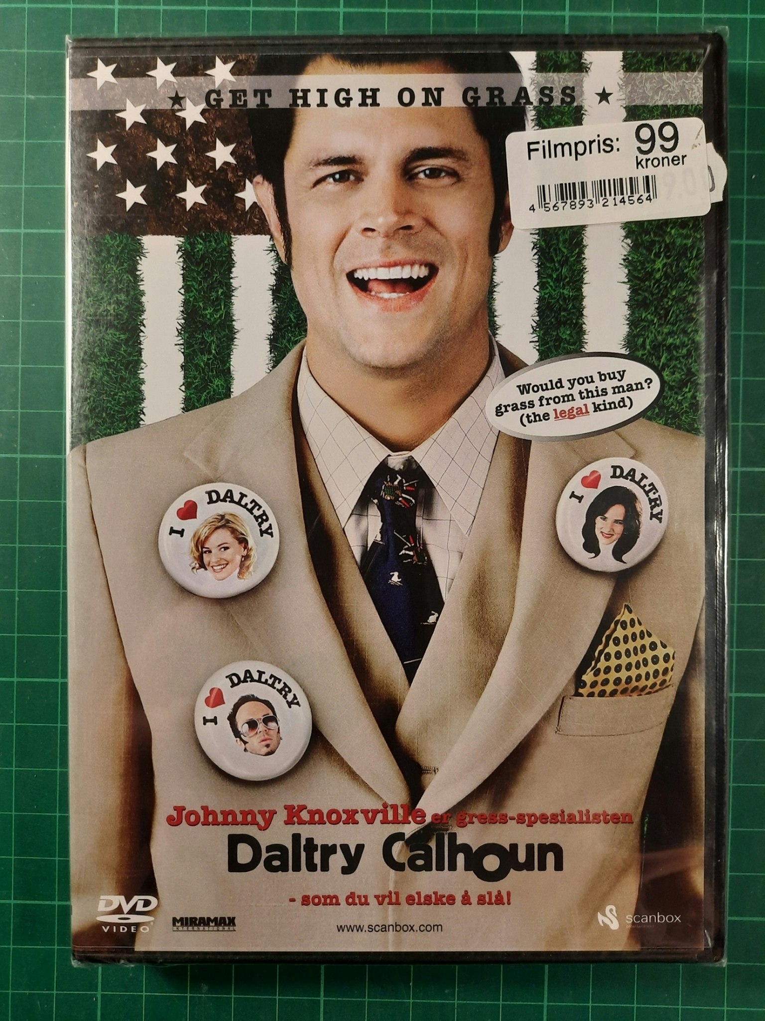 DVD : Daltry Calhoun (forseglet)