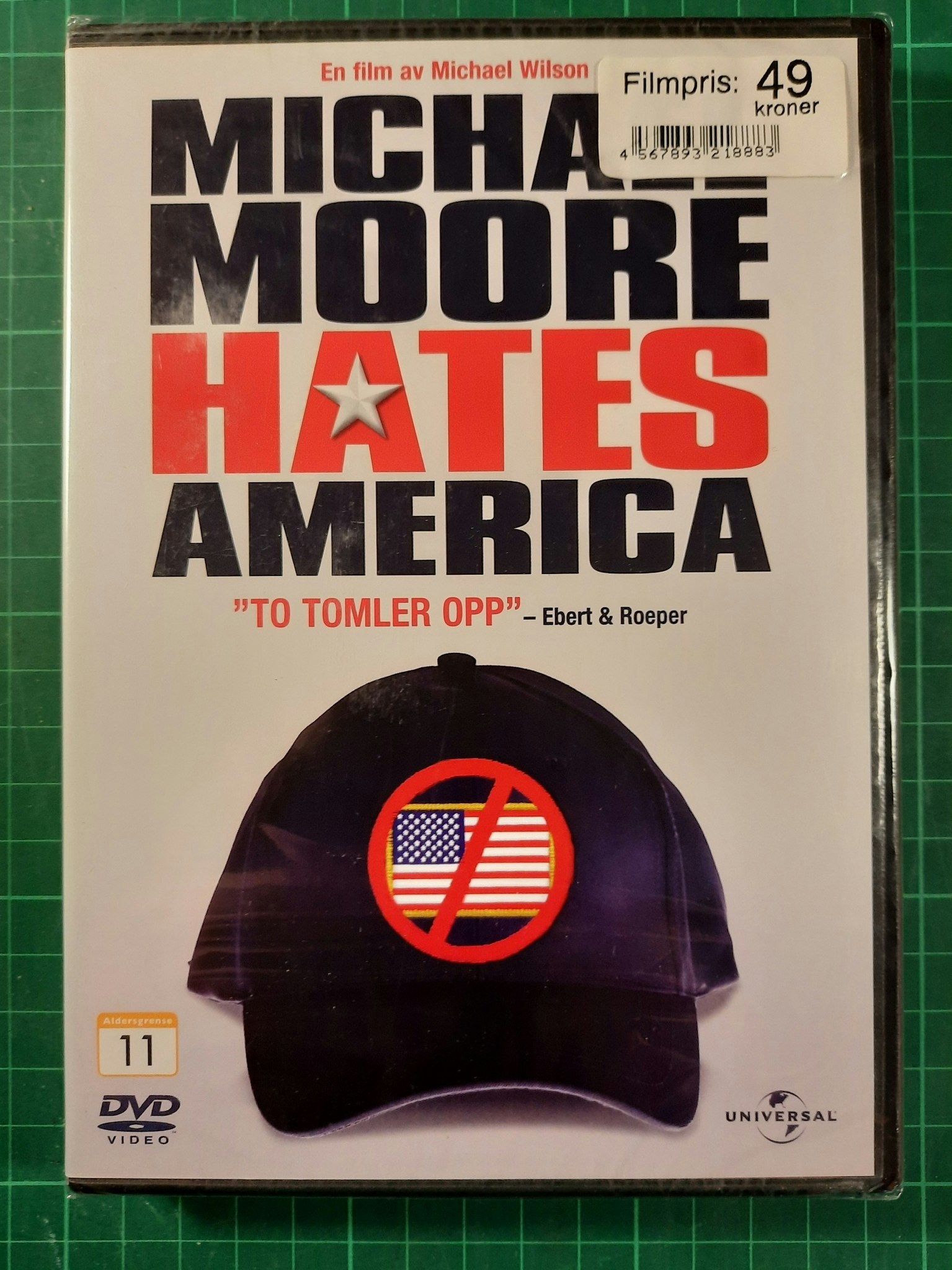 DVD : Michael Moore hates America (forseglet)