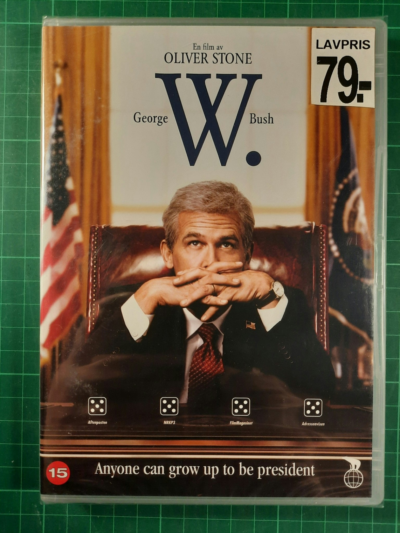 DVD : W. : George W. Bush(forseglet)