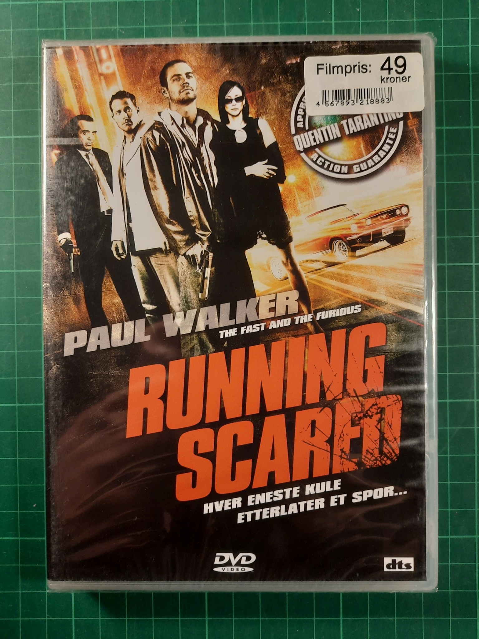 DVD : Running scared  (forseglet)