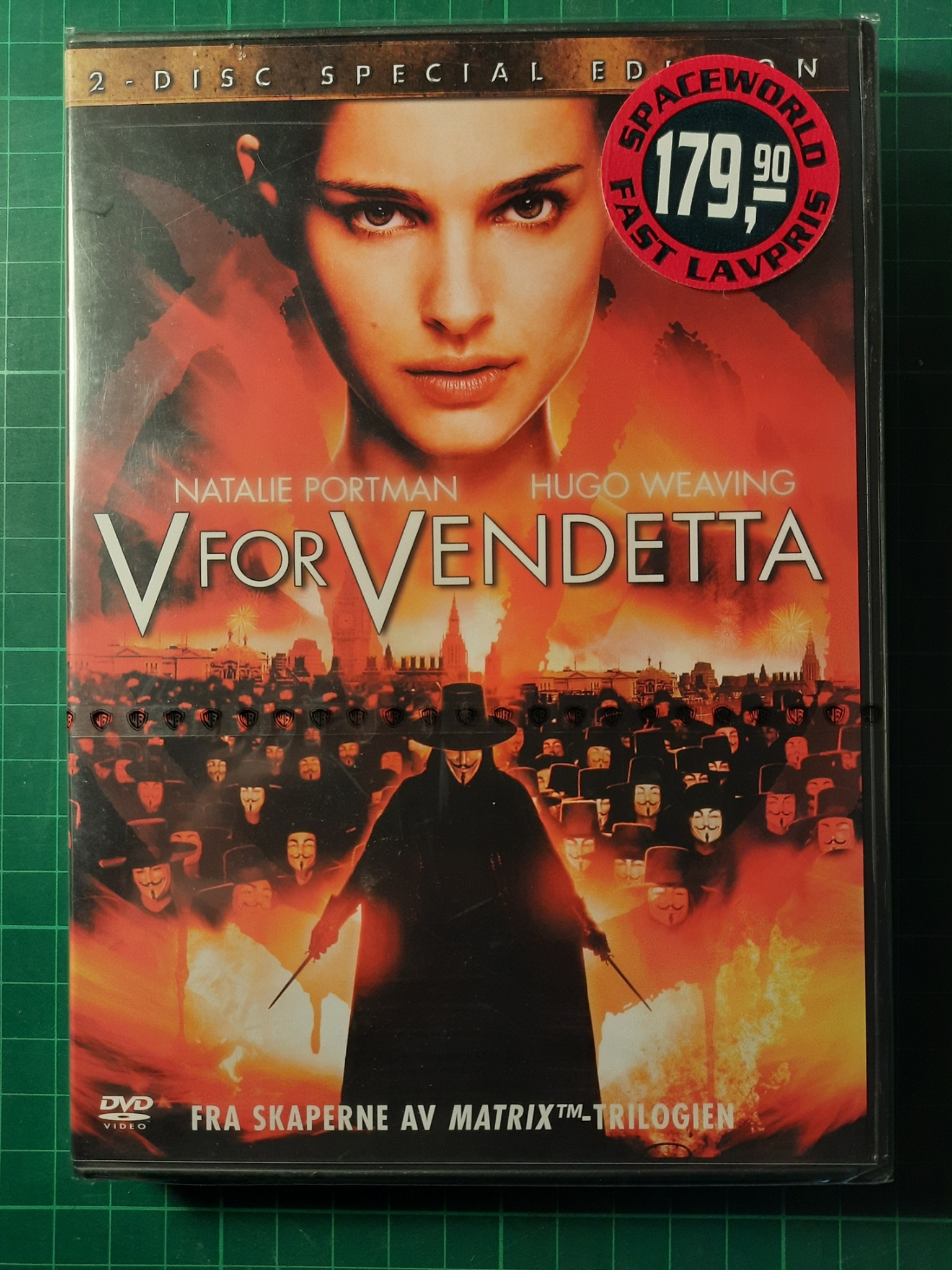 DVD : V for vendetta (forseglet)