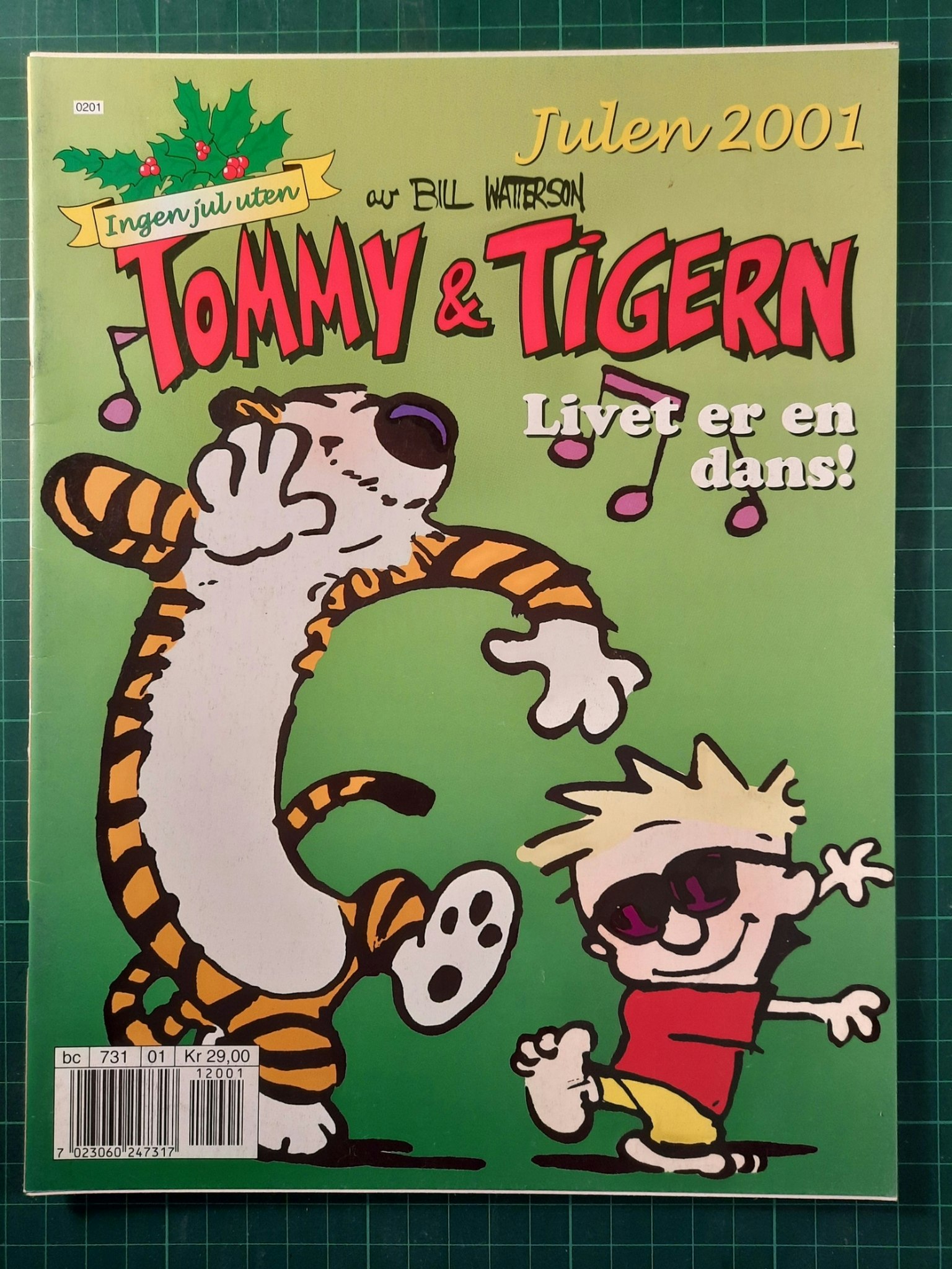 Tommy & Tigern julen 2001