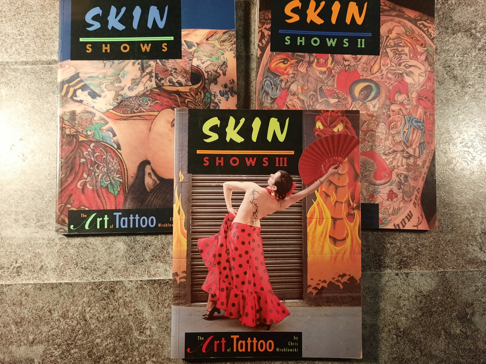 Skin show 1-3 (Tatoo) Engelsk tekst