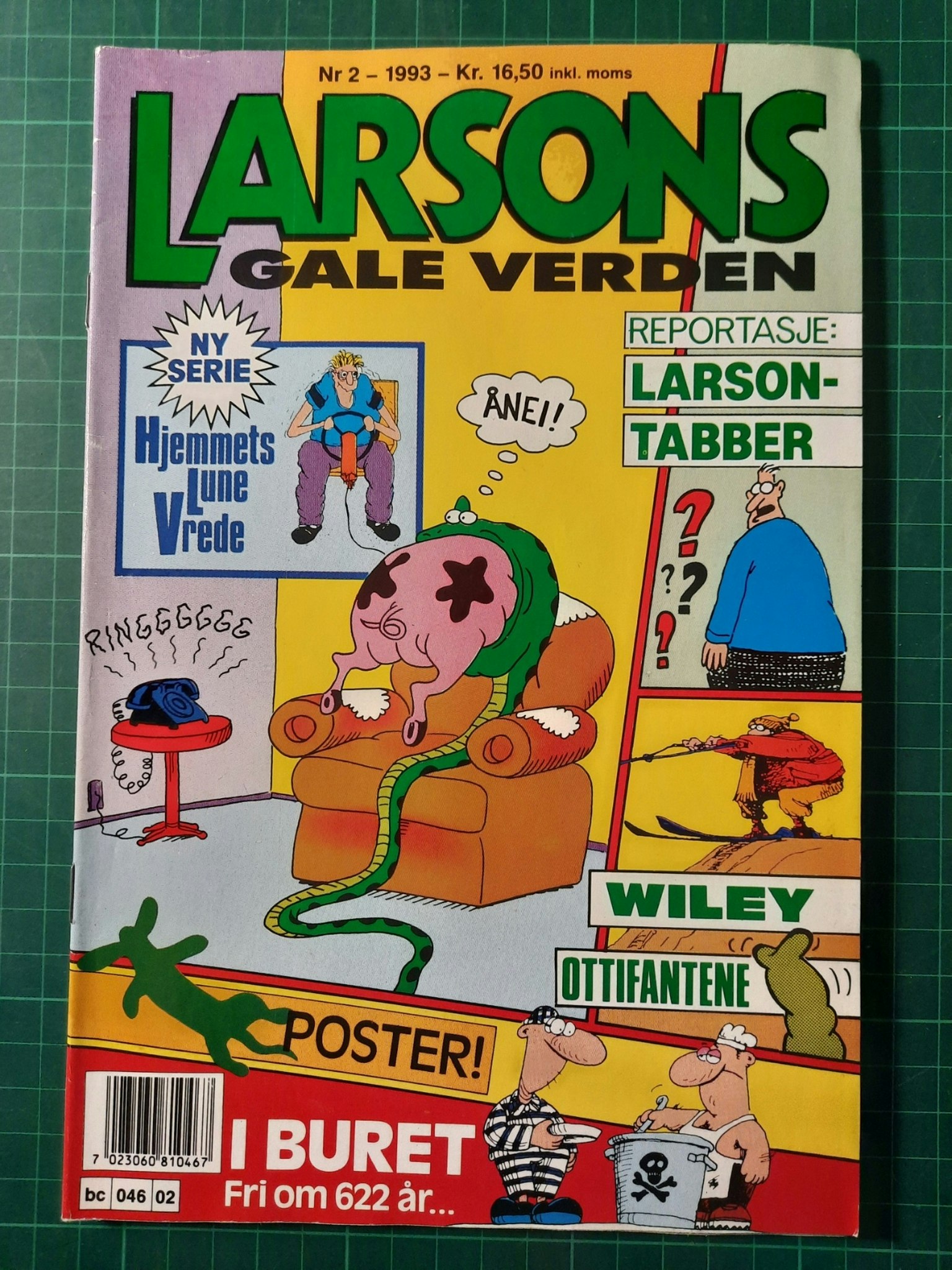 Larsons gale verden 1993 - 02 m/poster