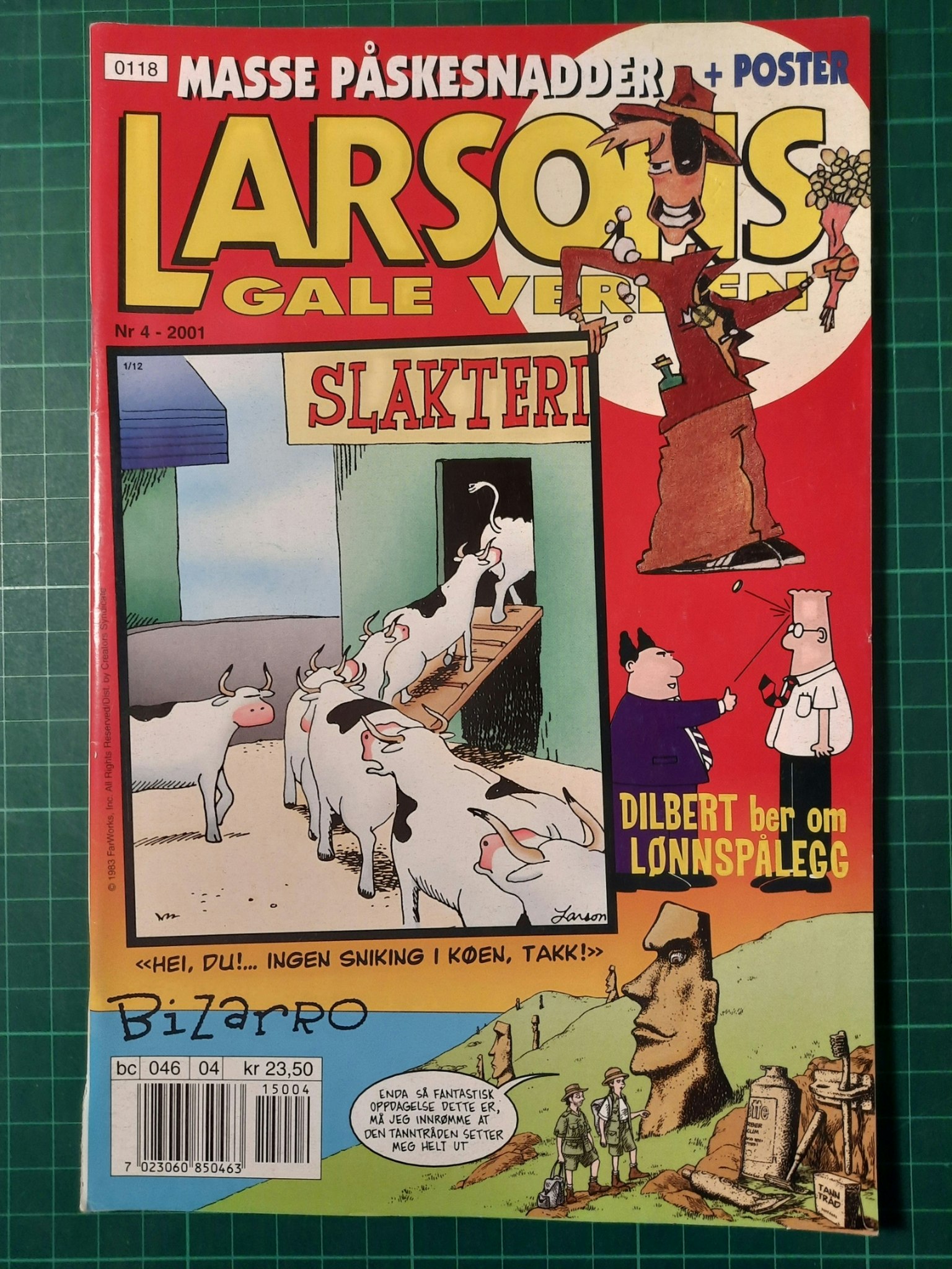 Larsons gale verden 2001 - 04 m/poster