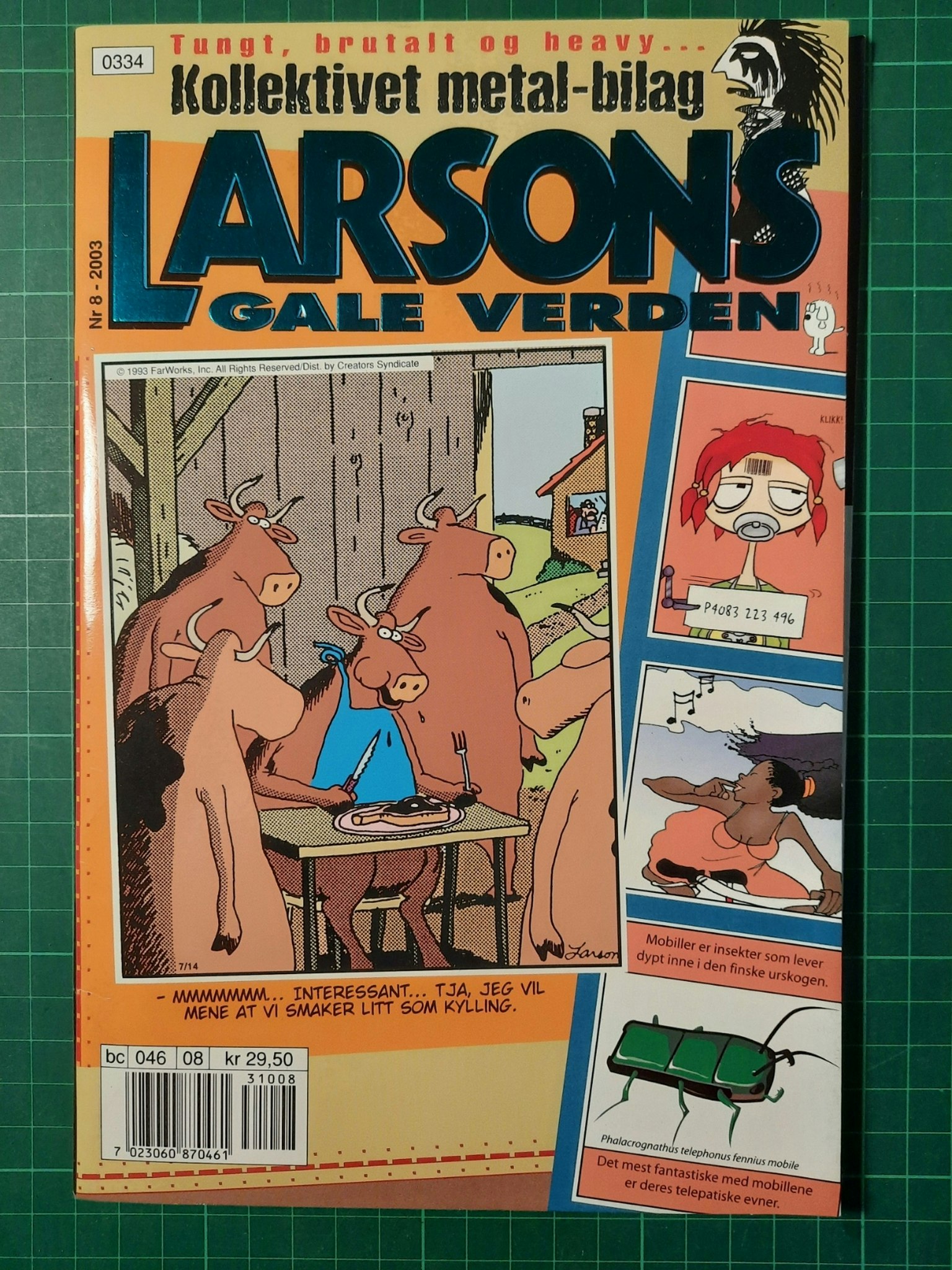 Larsons gale verden 2003 - 08