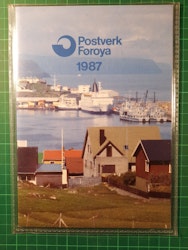 Færøyene Årssett 1987