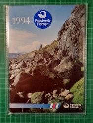 Færøyene Årssett 1994