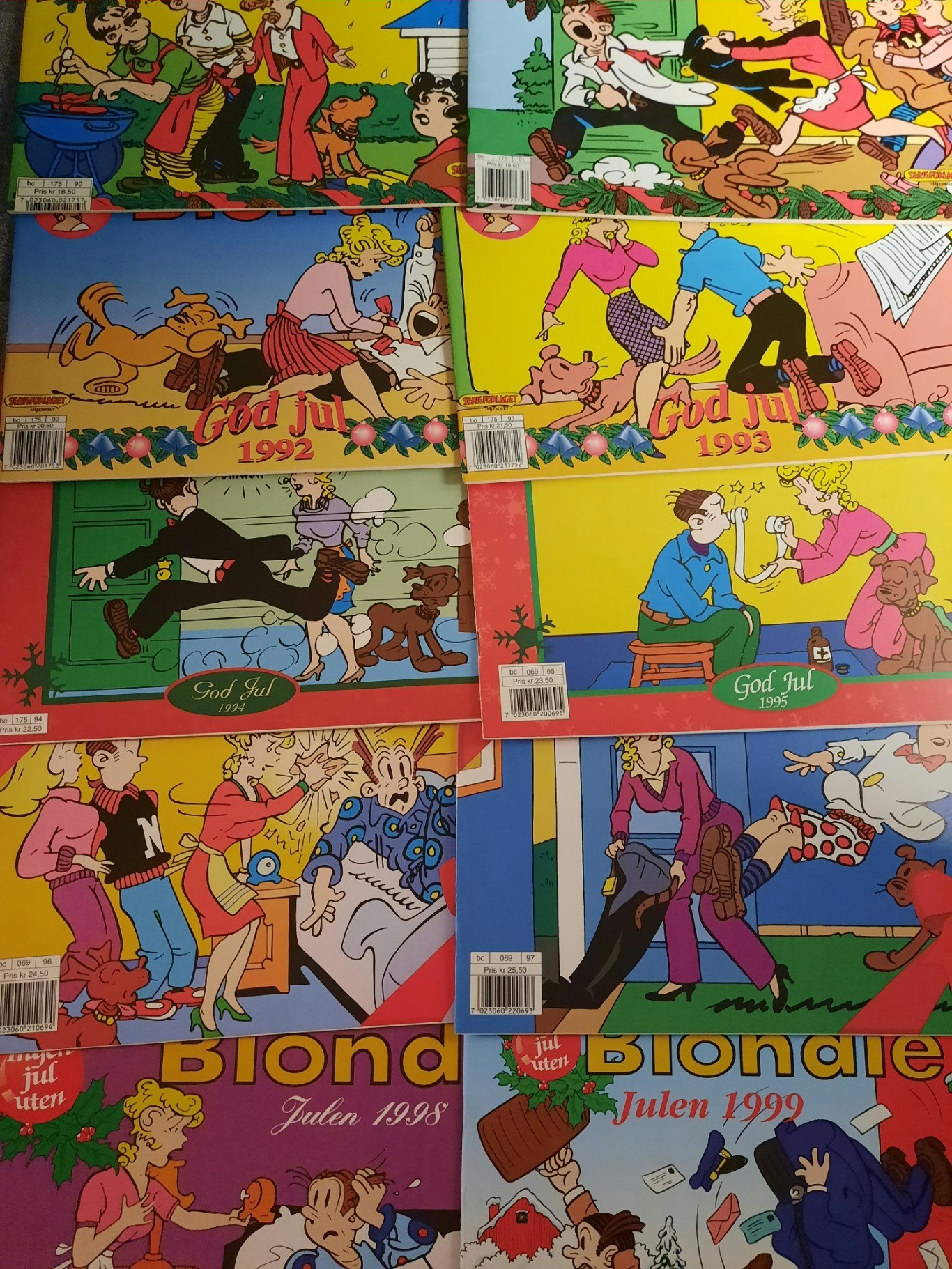 Blondie julen 1990 - 1999 Lesepakke
