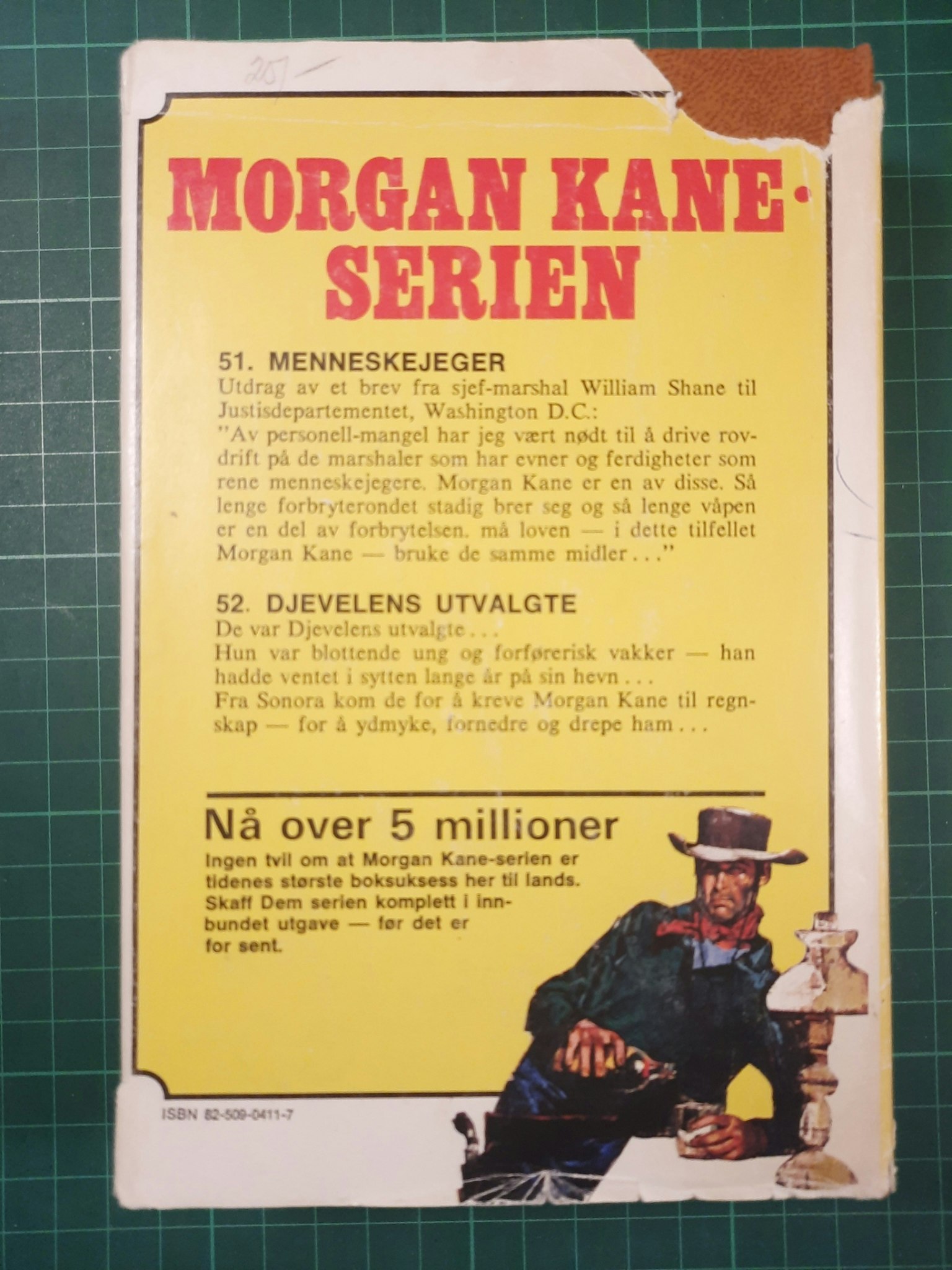 Morgan Kane bok 26 Menneskejeger / Djevelens utvalgte