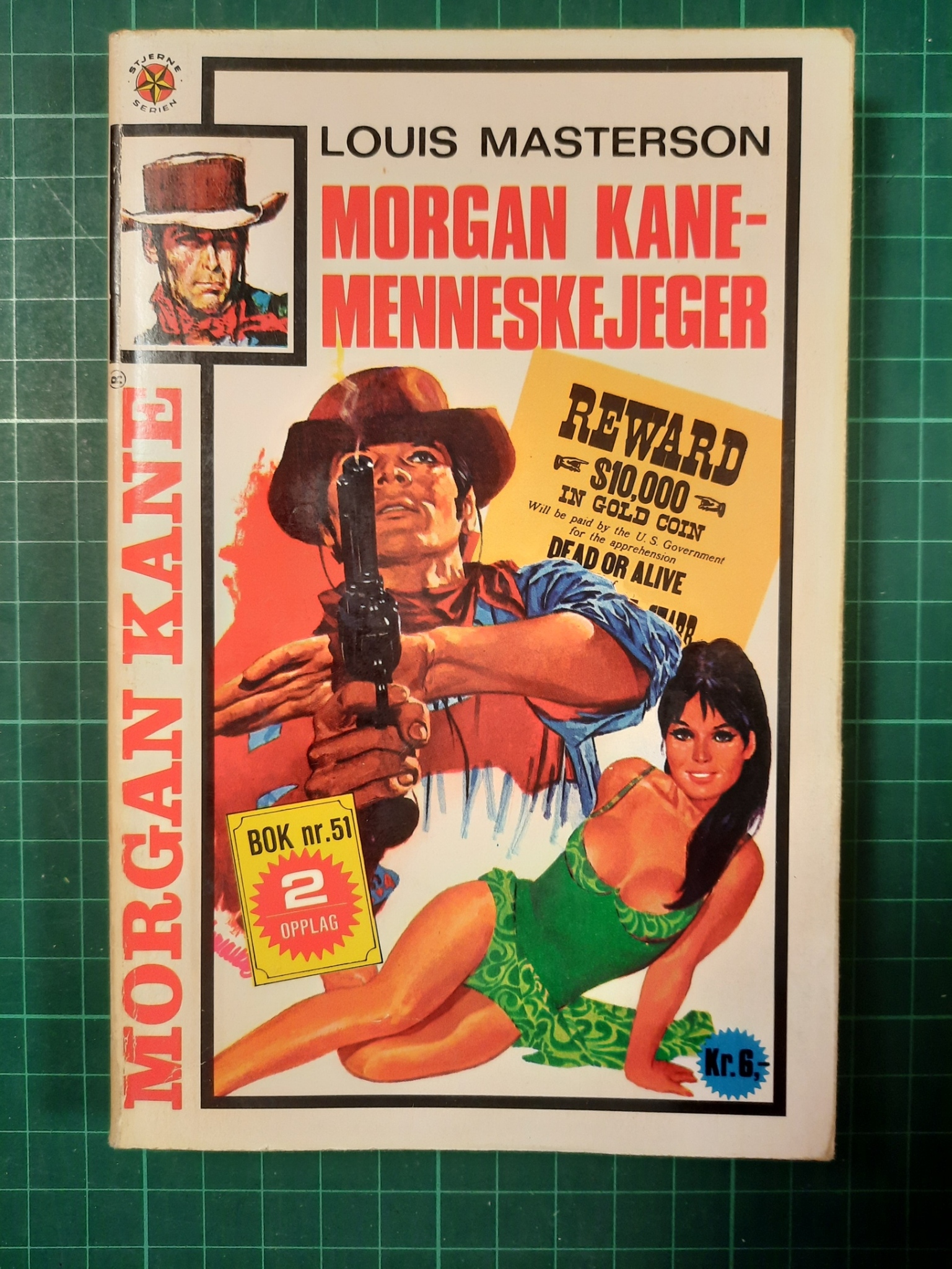Morgan Kane pocket 51 Morgan Kane – menneskejeger