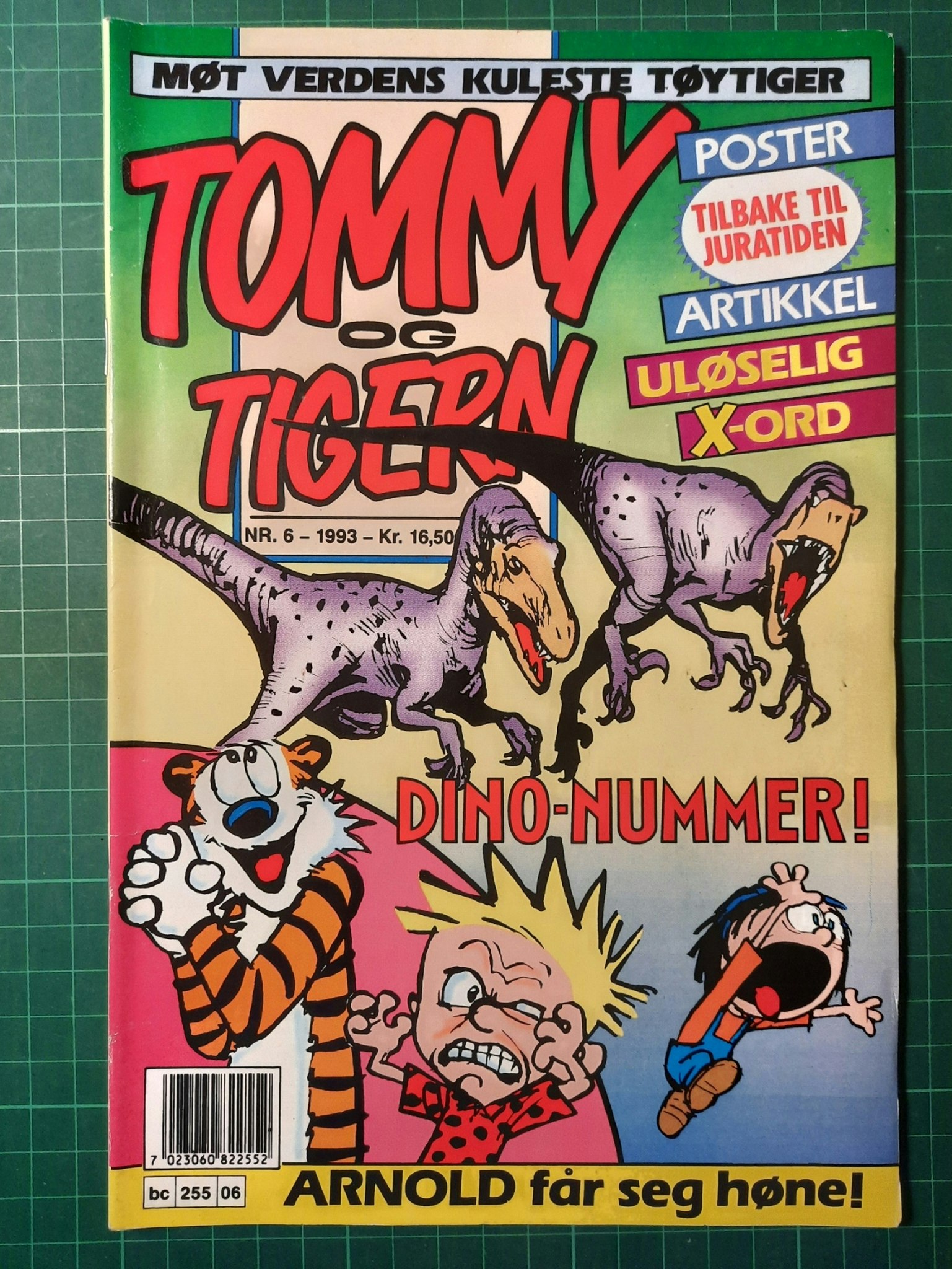 Tommy og Tigern 1993 - 06 m/poster