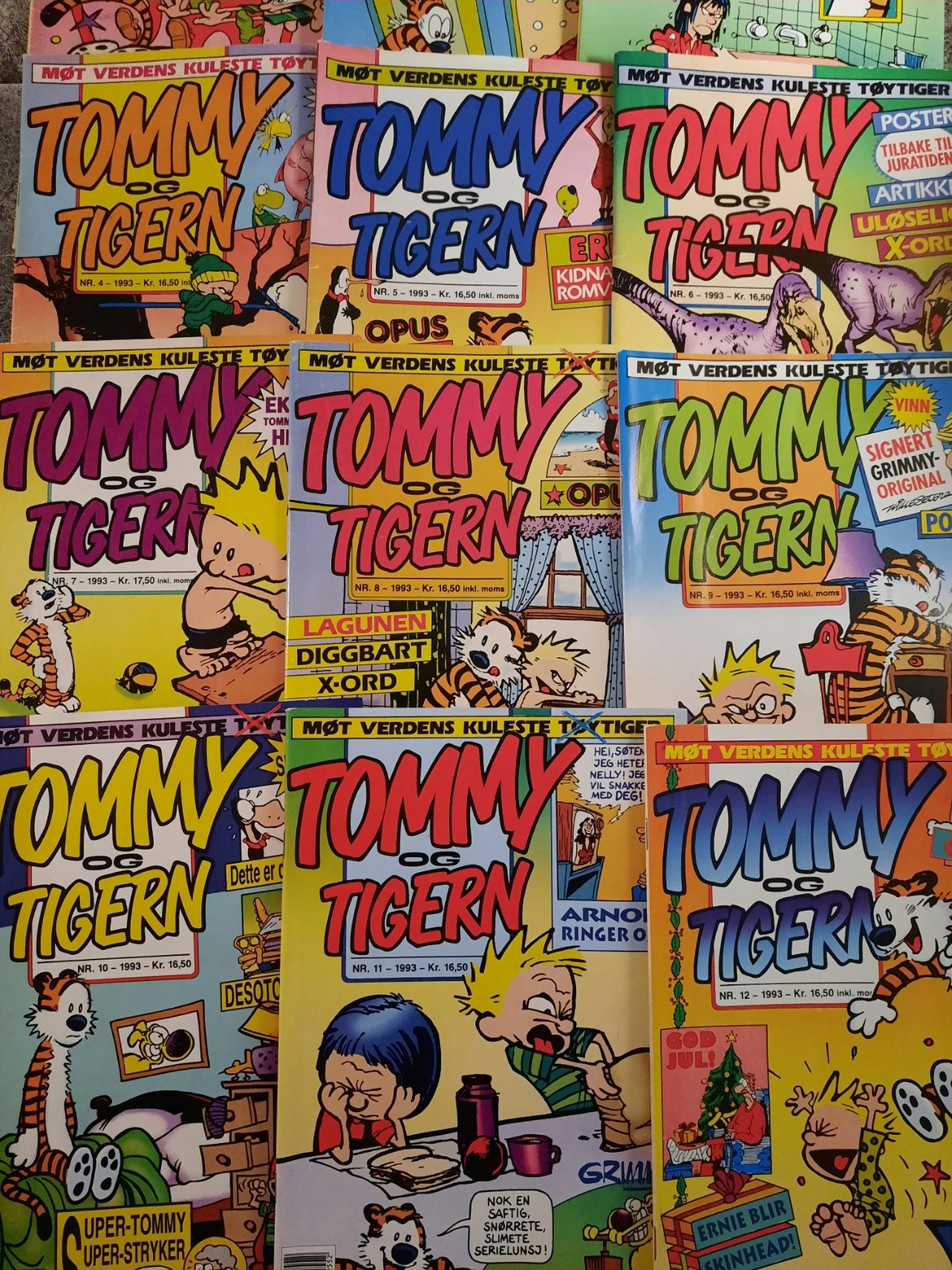 Tommy og Tigern 1993 komplett
