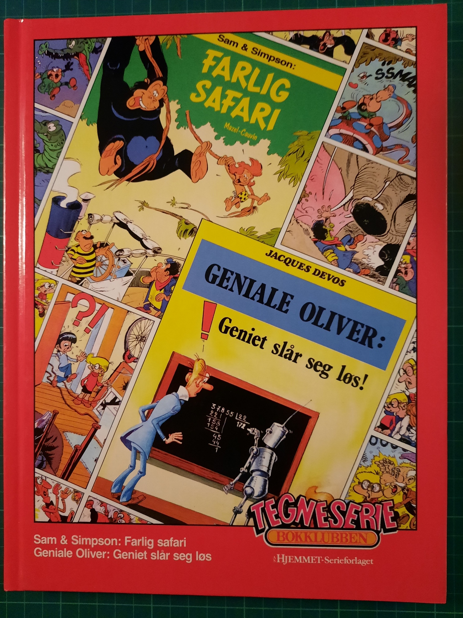 Bok 32 Sam & Simpsons / Geniale Oliver