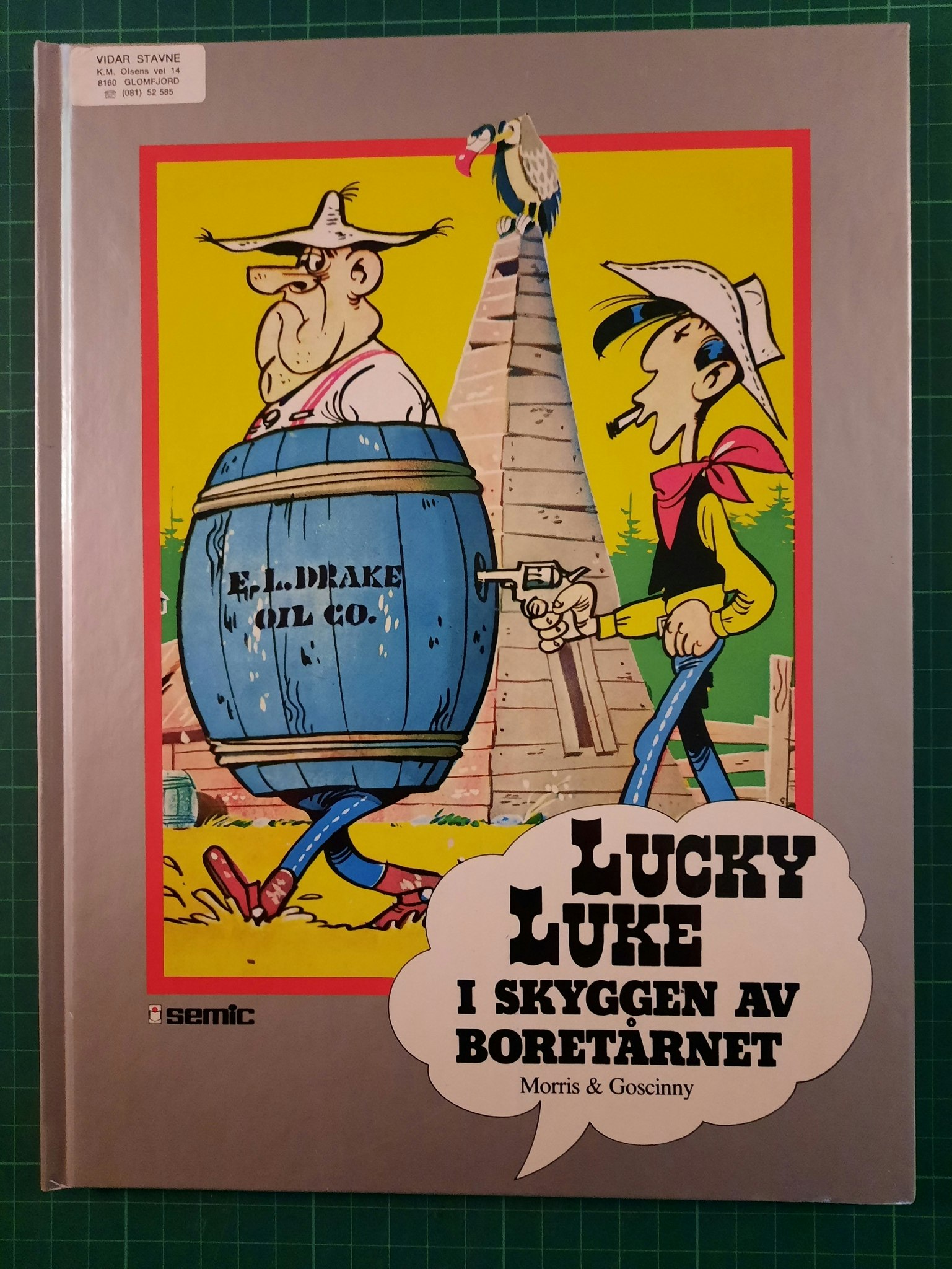 Lucky Luke I skyggen av boretårnet