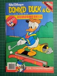 Donald Duck & Co 1991 - 27 m/samlerkort og "humørmerker"