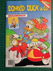 Donald Duck & Co 1991 - 31 m/samlerkort og klistremerker