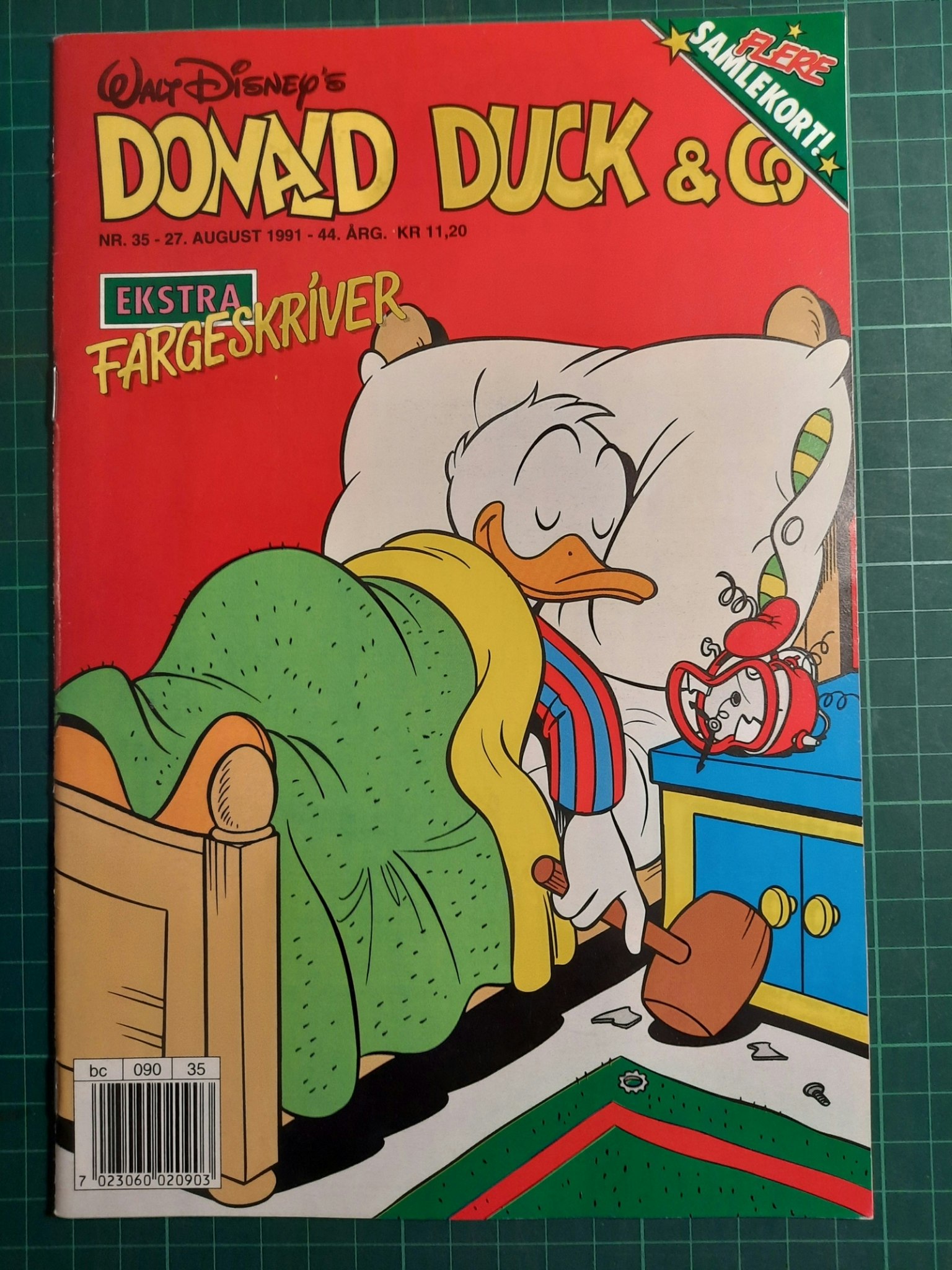 Donald Duck & Co 1991 - 35 m/samlerkort