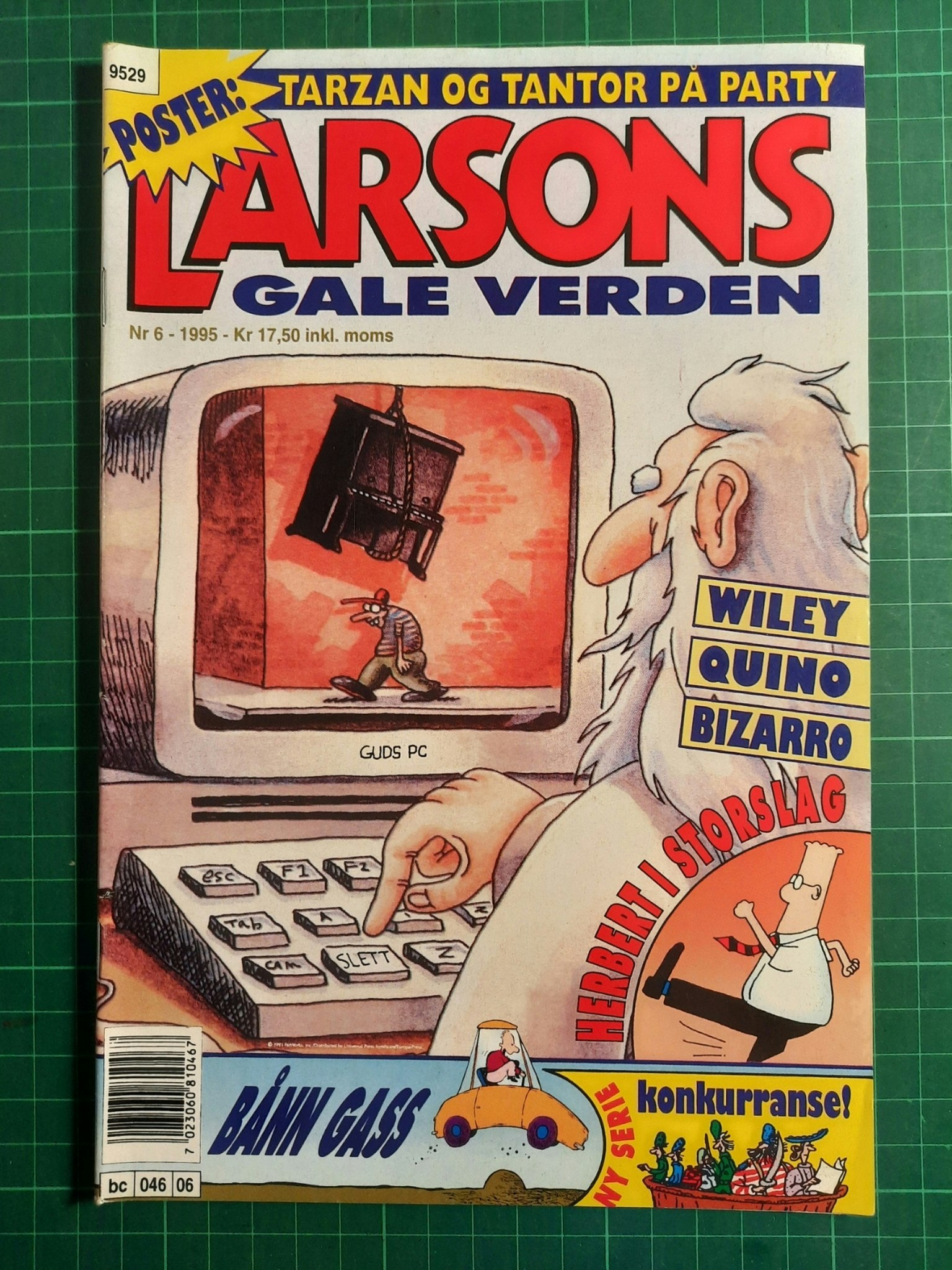 Larsons gale verden 1995 - 06 m/poster