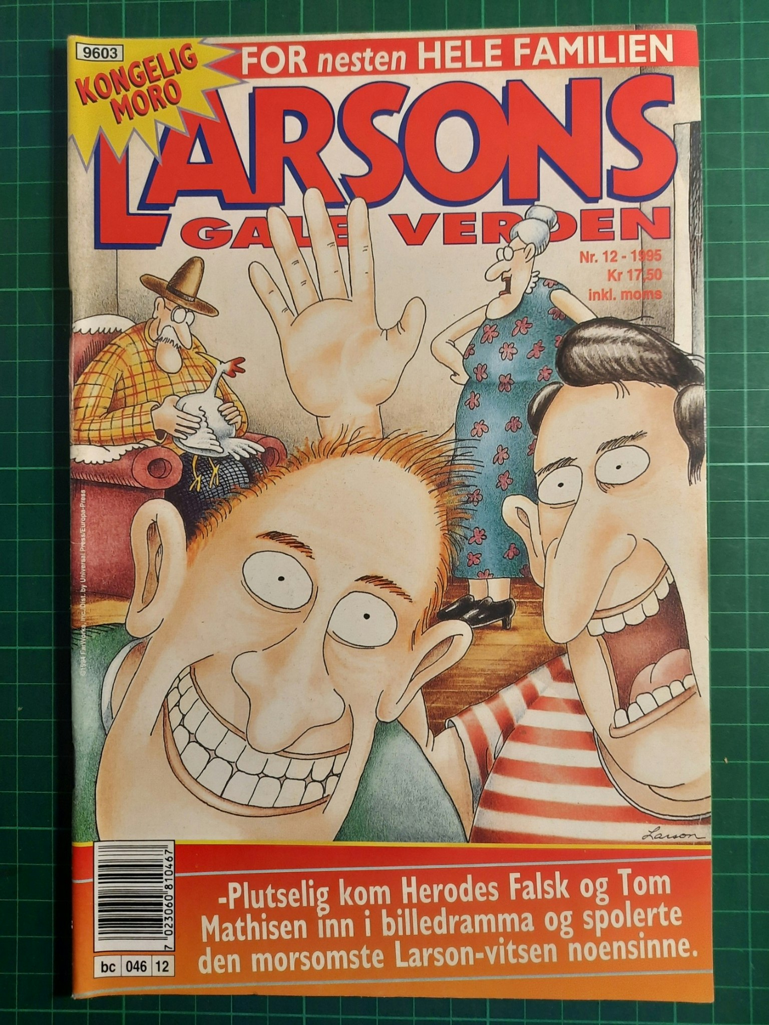 Larsons gale verden 1995 - 12 m/poster