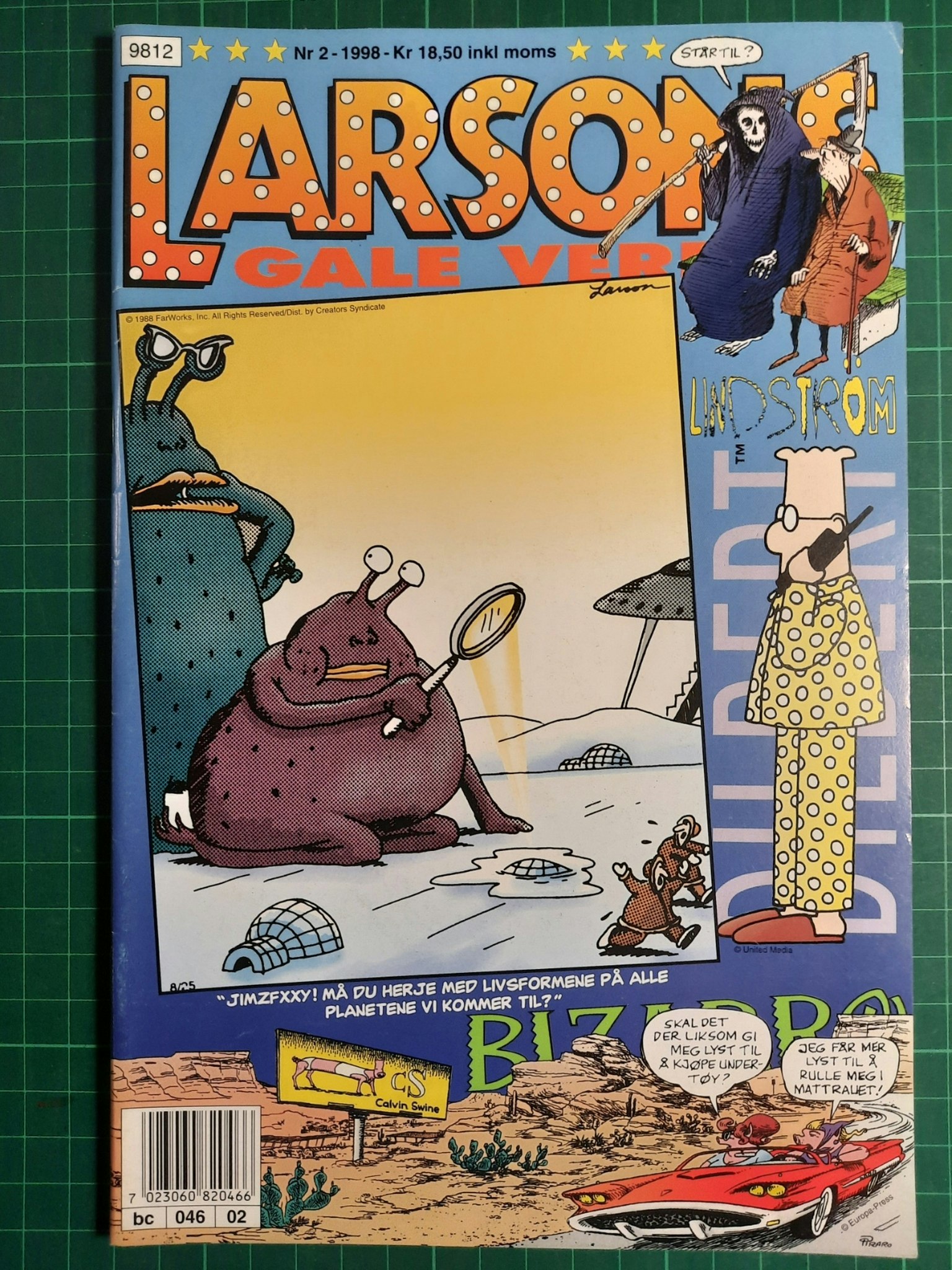 Larsons gale verden 1998 - 02