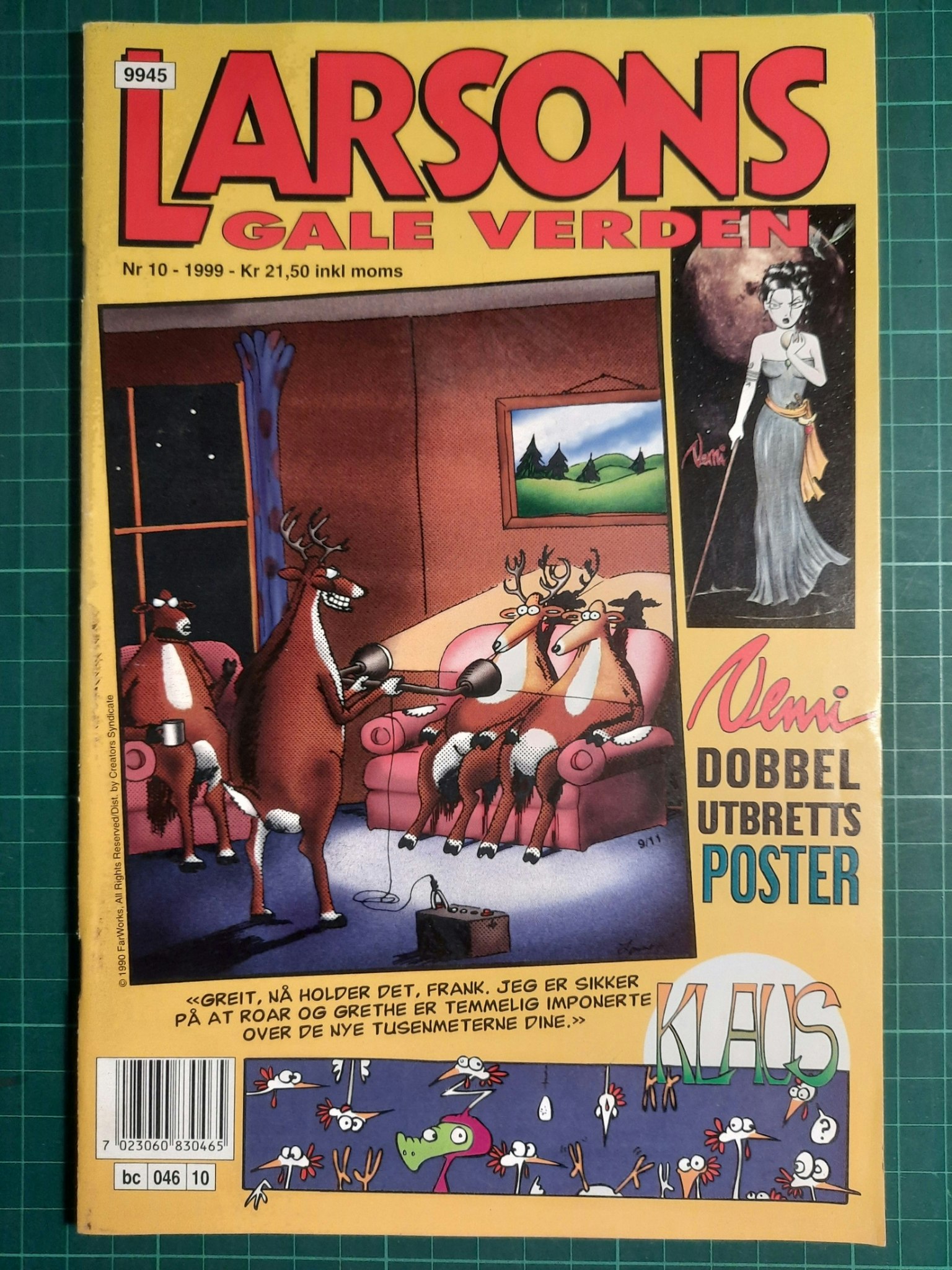 Larsons gale verden 1999 - 10 m/poster