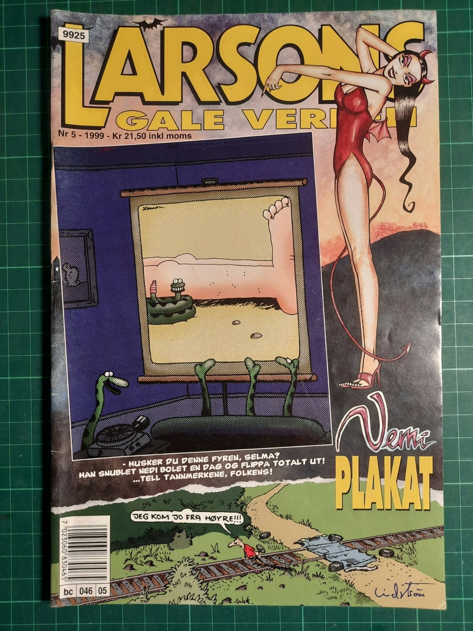 Larsons gale verden 1999 - 05 m/poster