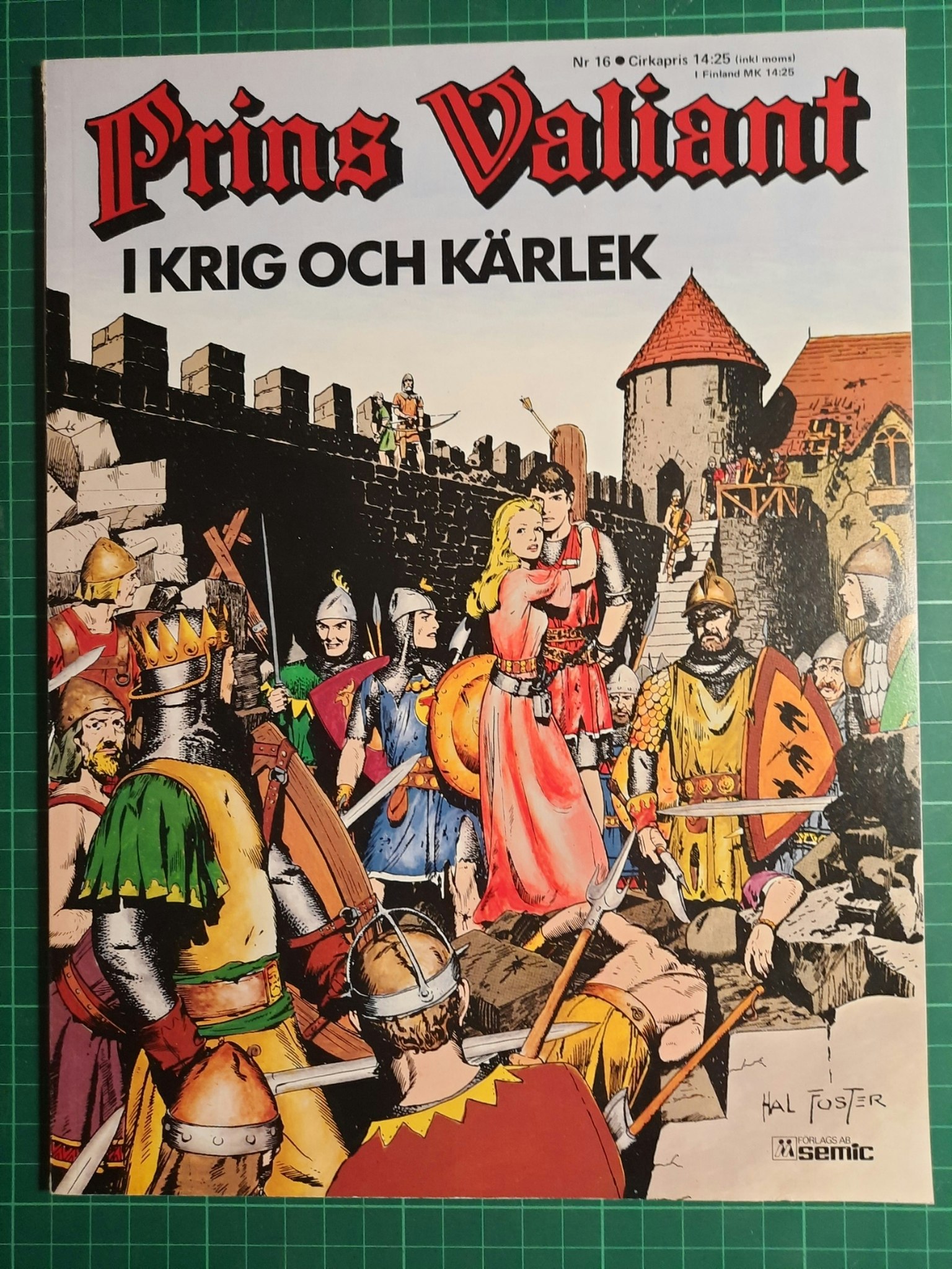 Prins Valiant 16 I krig och kärlek (Svensk utgave)