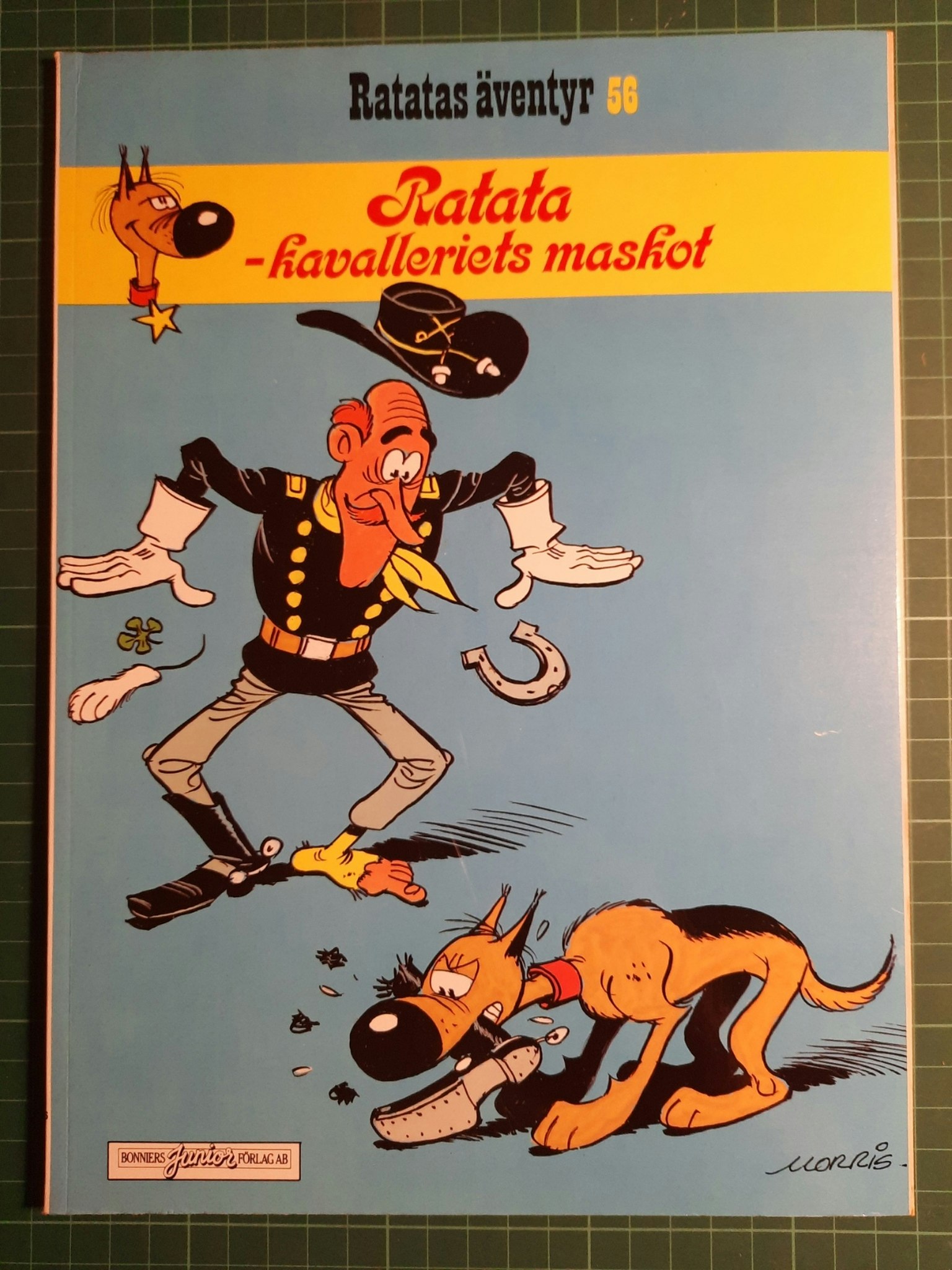 Lucky Luke 56 Ratata - kavalleriets maskot (Svensk utgave)