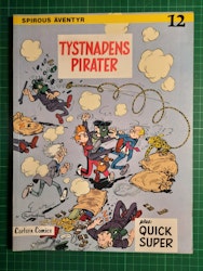 Spirous äventyr 12 Tystnadens pirater (Svensk utgave)