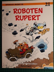 Spirous äventyr 21 Roboten Rupert (Svensk utgave)
