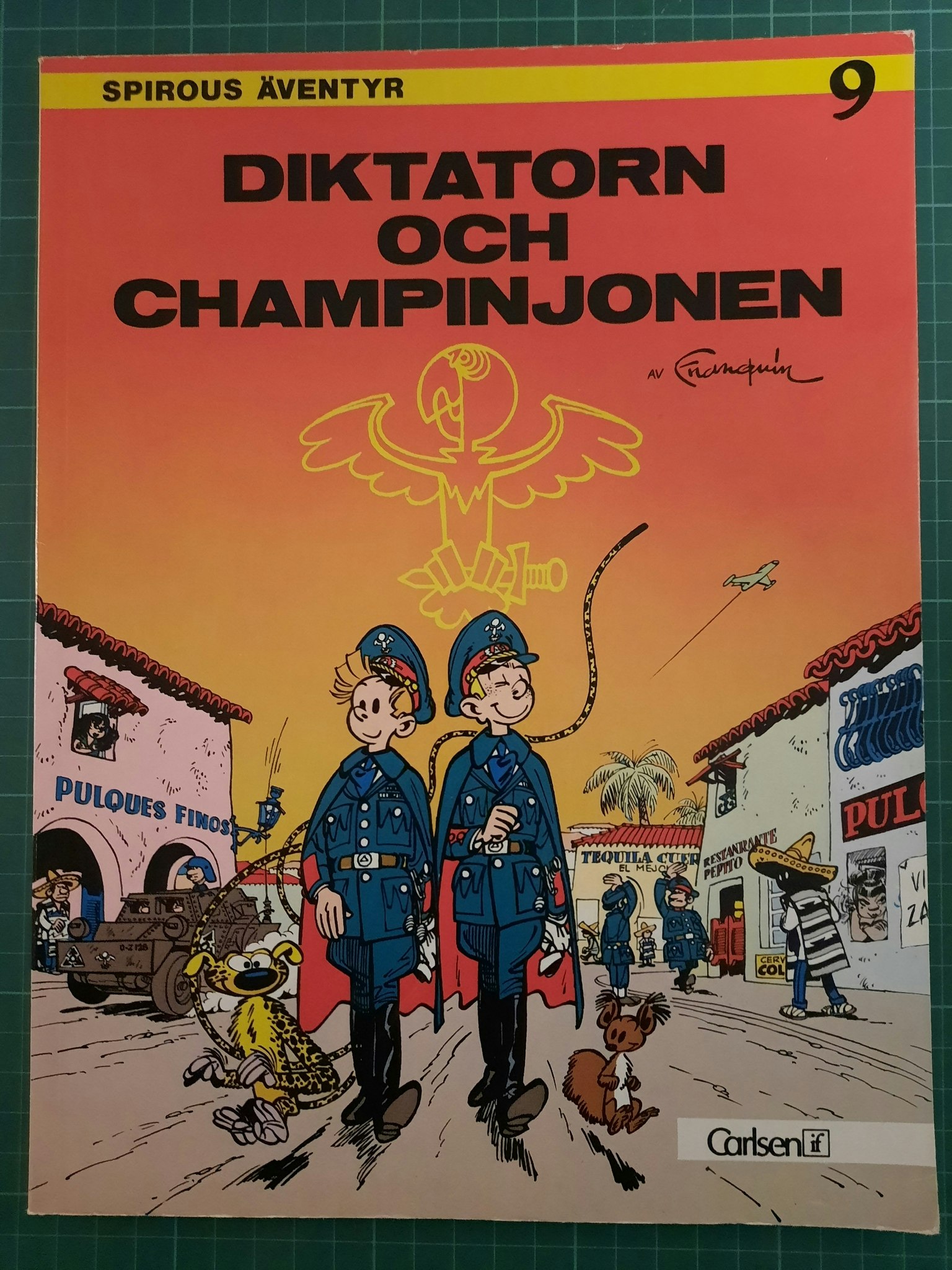 Spirous äventyr 09 Diktatorn och champinjonen (Svensk)