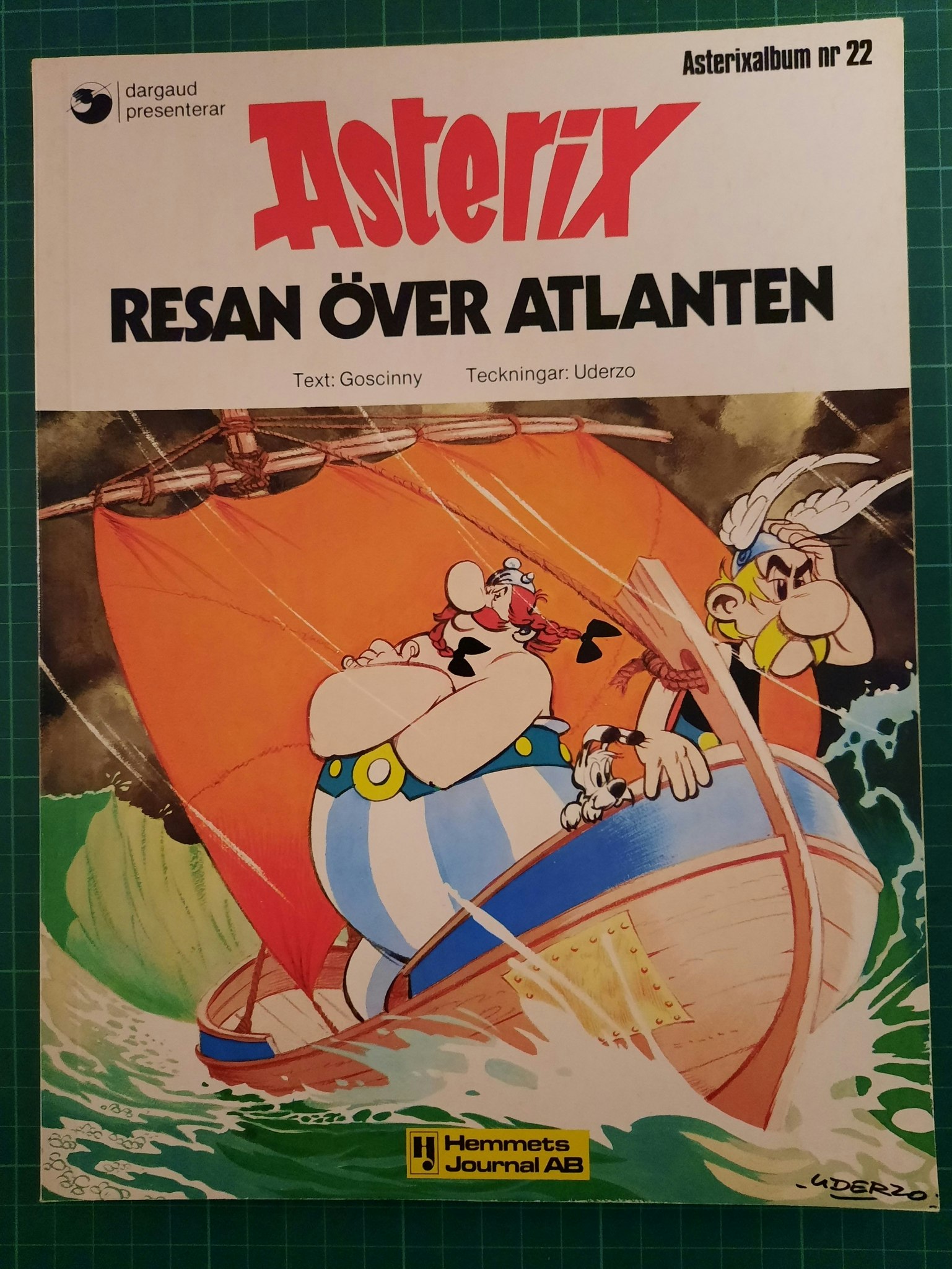 Asterix 22 Resan över Atlanten (Svensk)