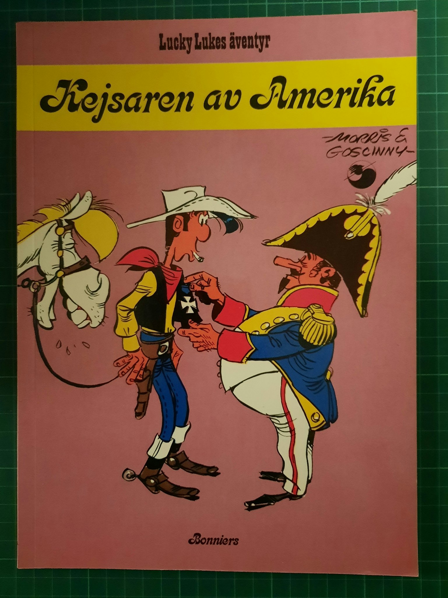Lucky Luke 26 Kejsaren av Amerika (Svensk utgave)