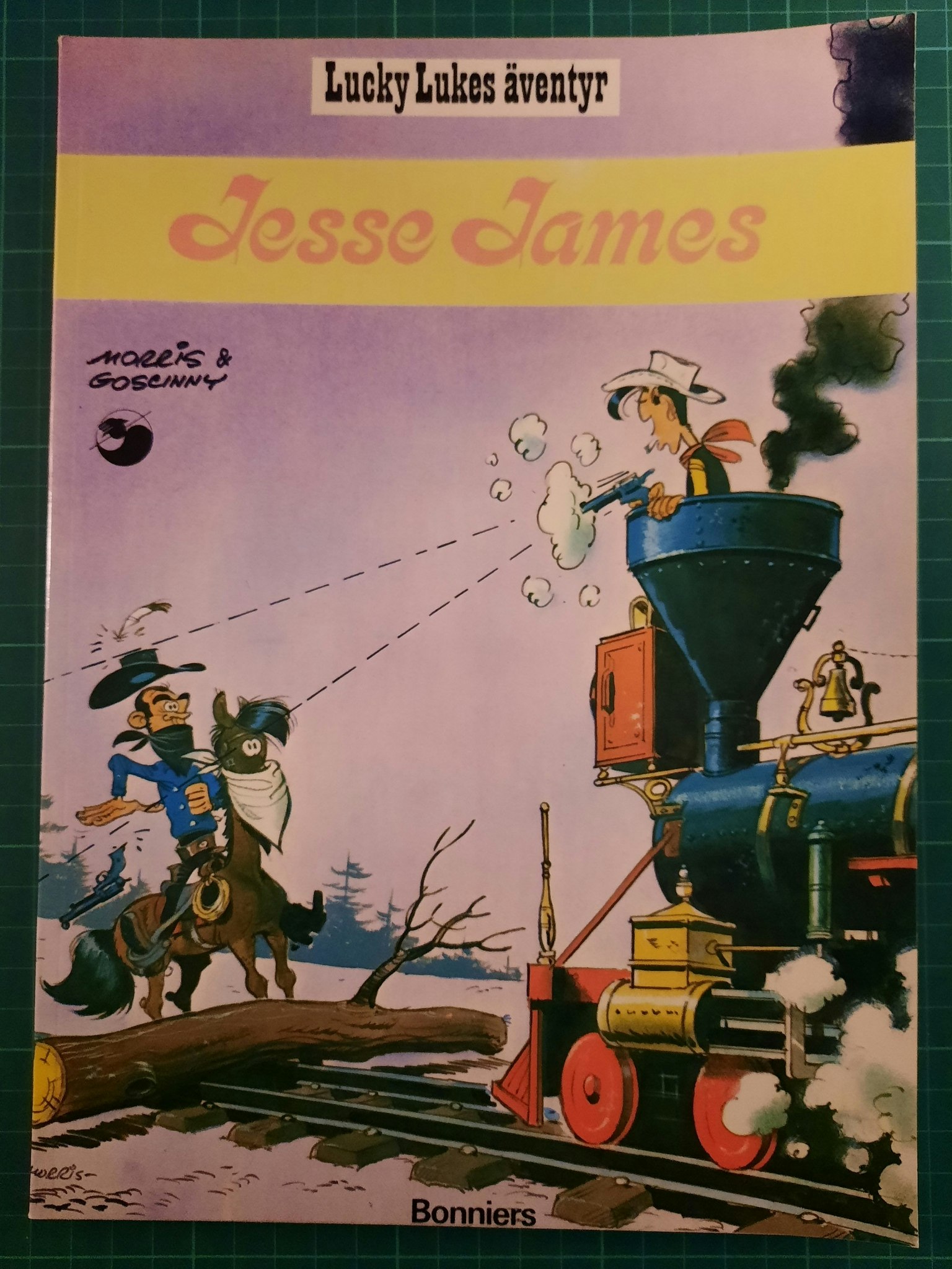 Lucky Luke 04 Jesse James (Svensk utgave)