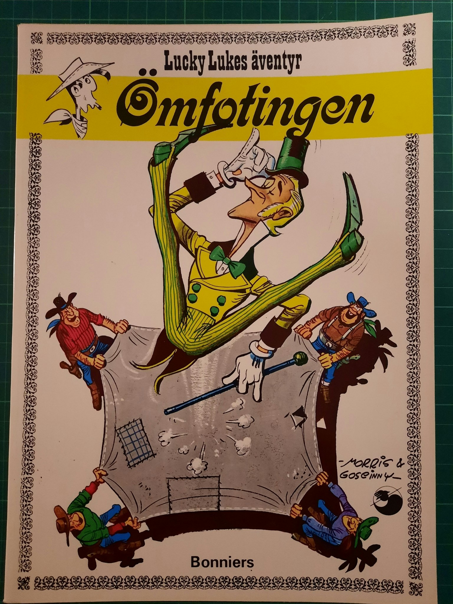 Lucky Luke 02 Ömfotingen (Svensk utgave)