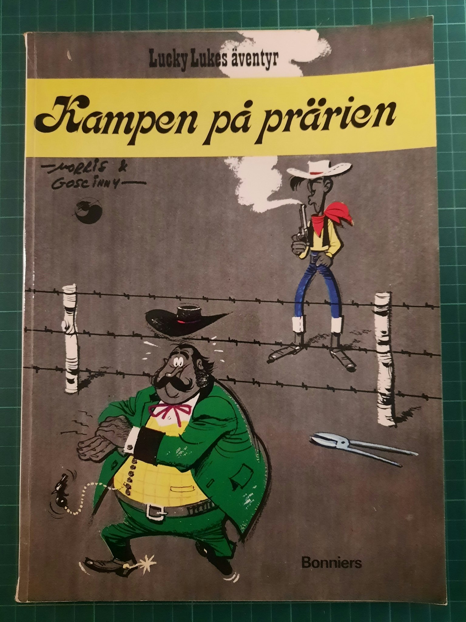 Lucky Luke 14 Kampen på prärien (Svensk utgave)