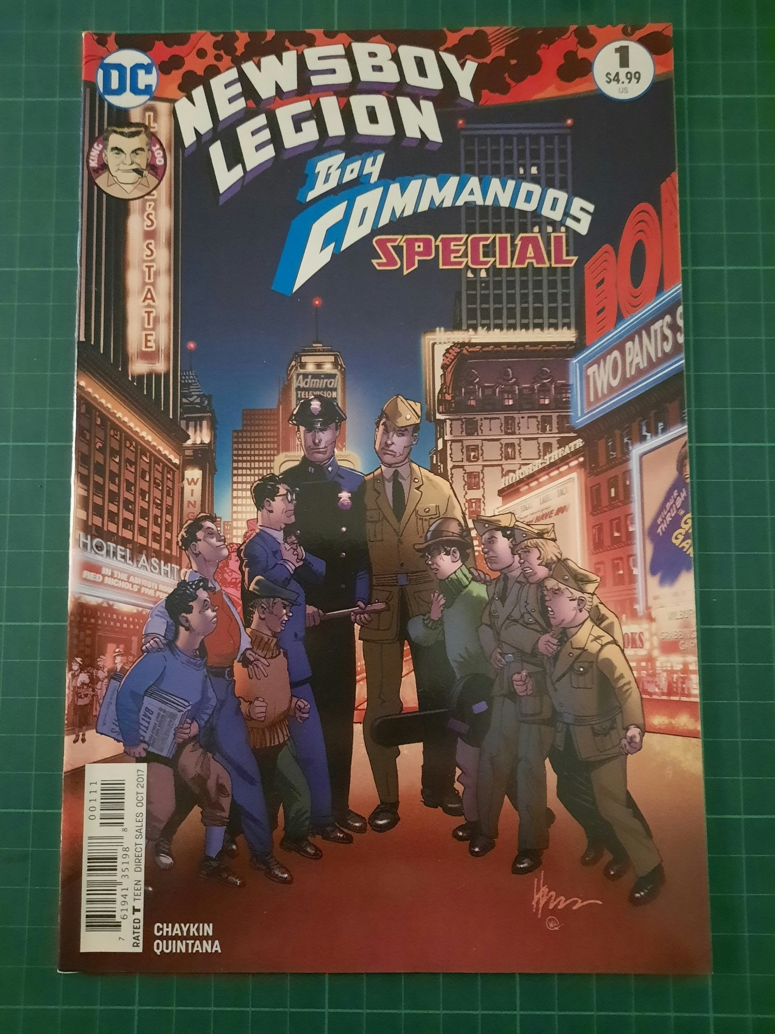 Newsboy legion, boy commandos special #01