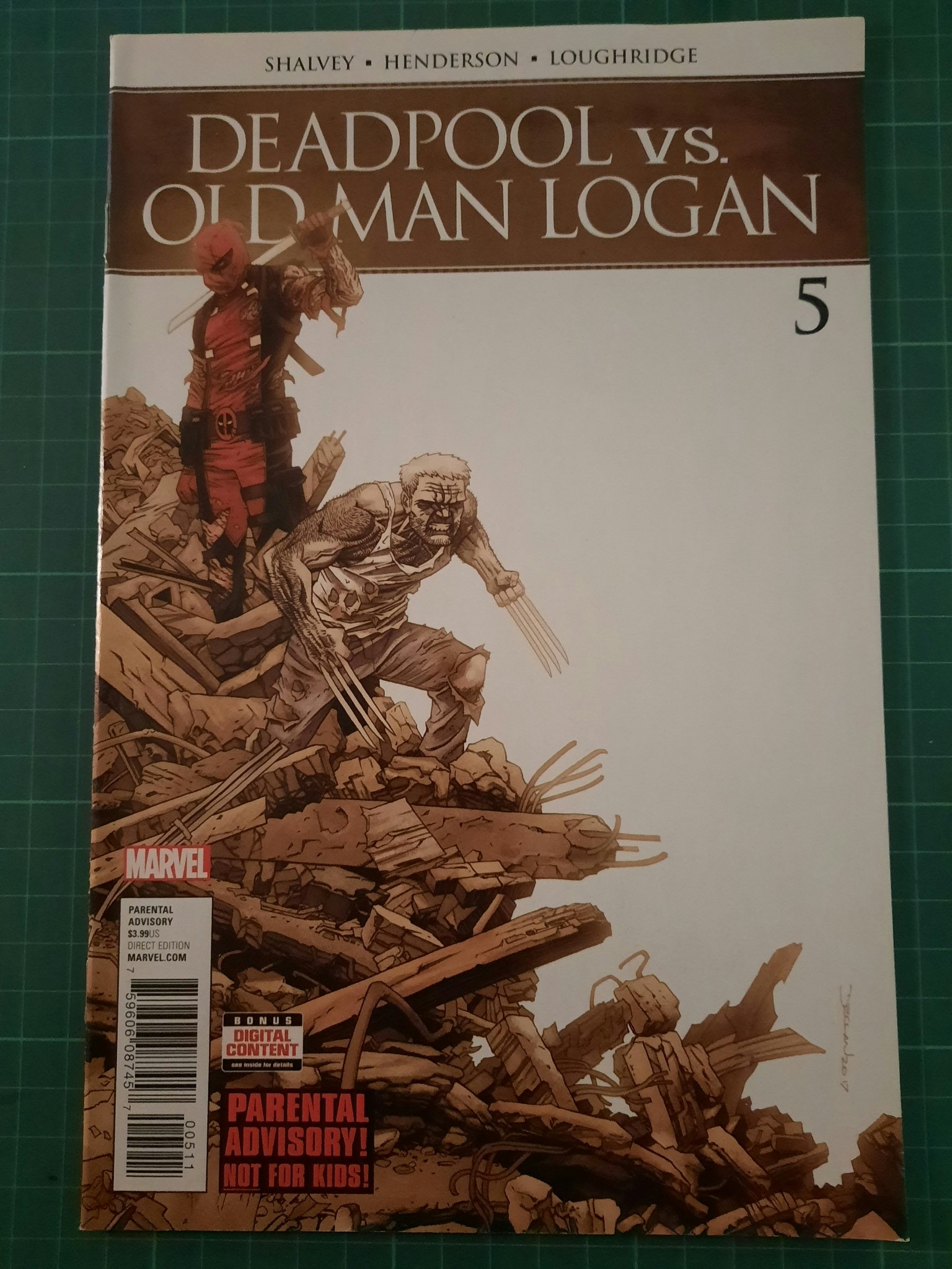 Deadpool vs old man Logan #05