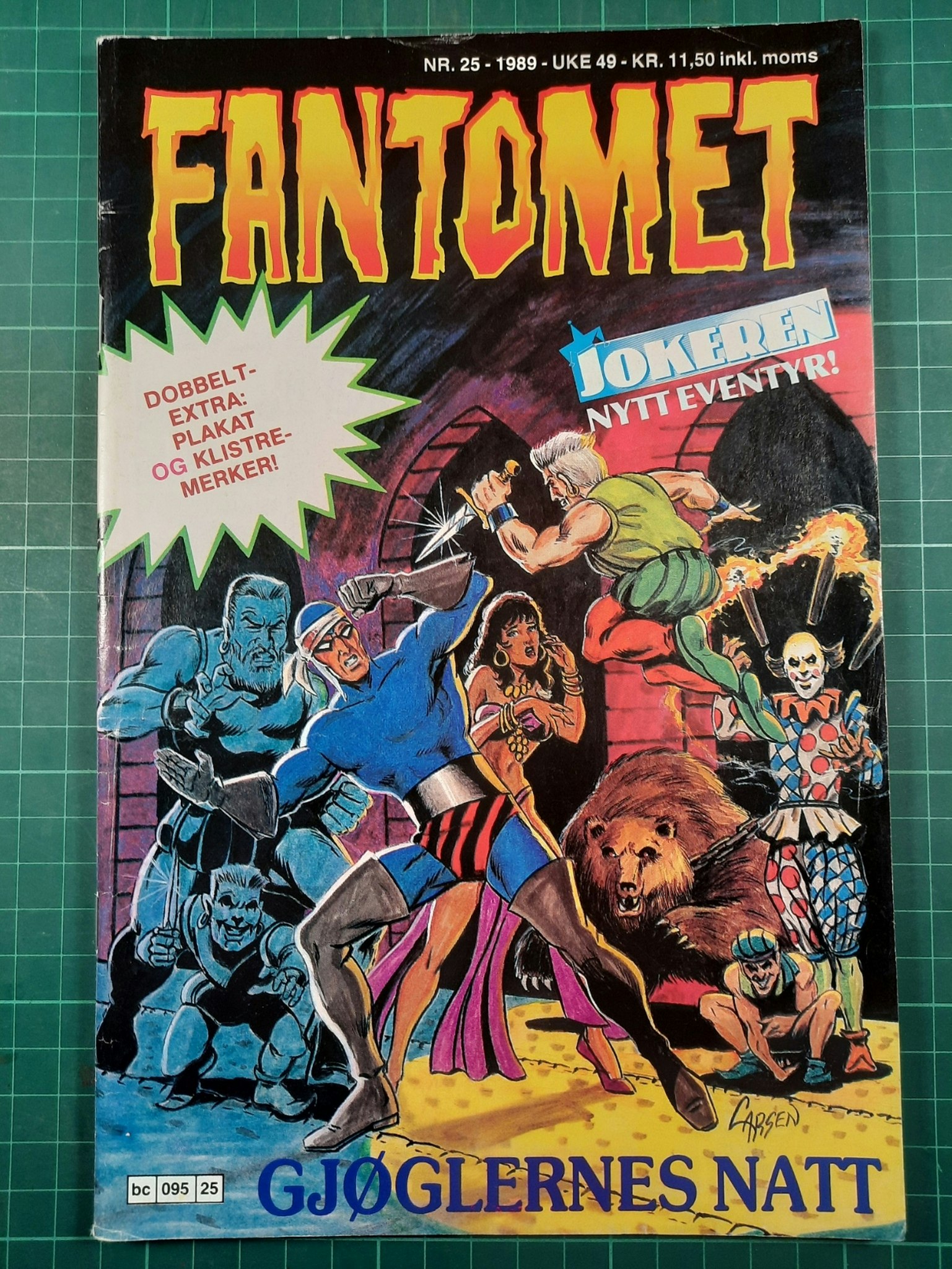Fantomet 1989 - 25 m/poster