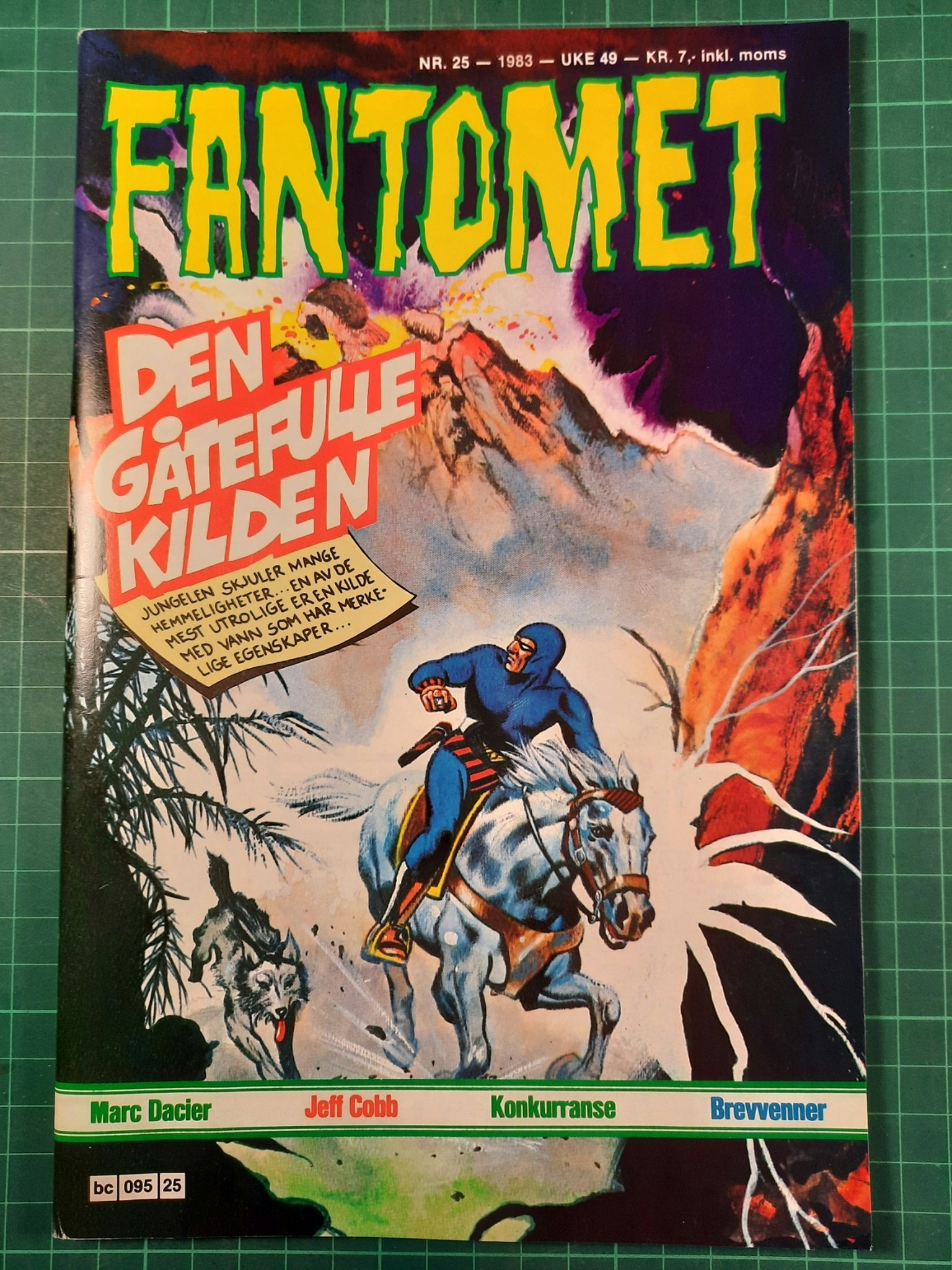 Fantomet 1983 - 25 m/postkort