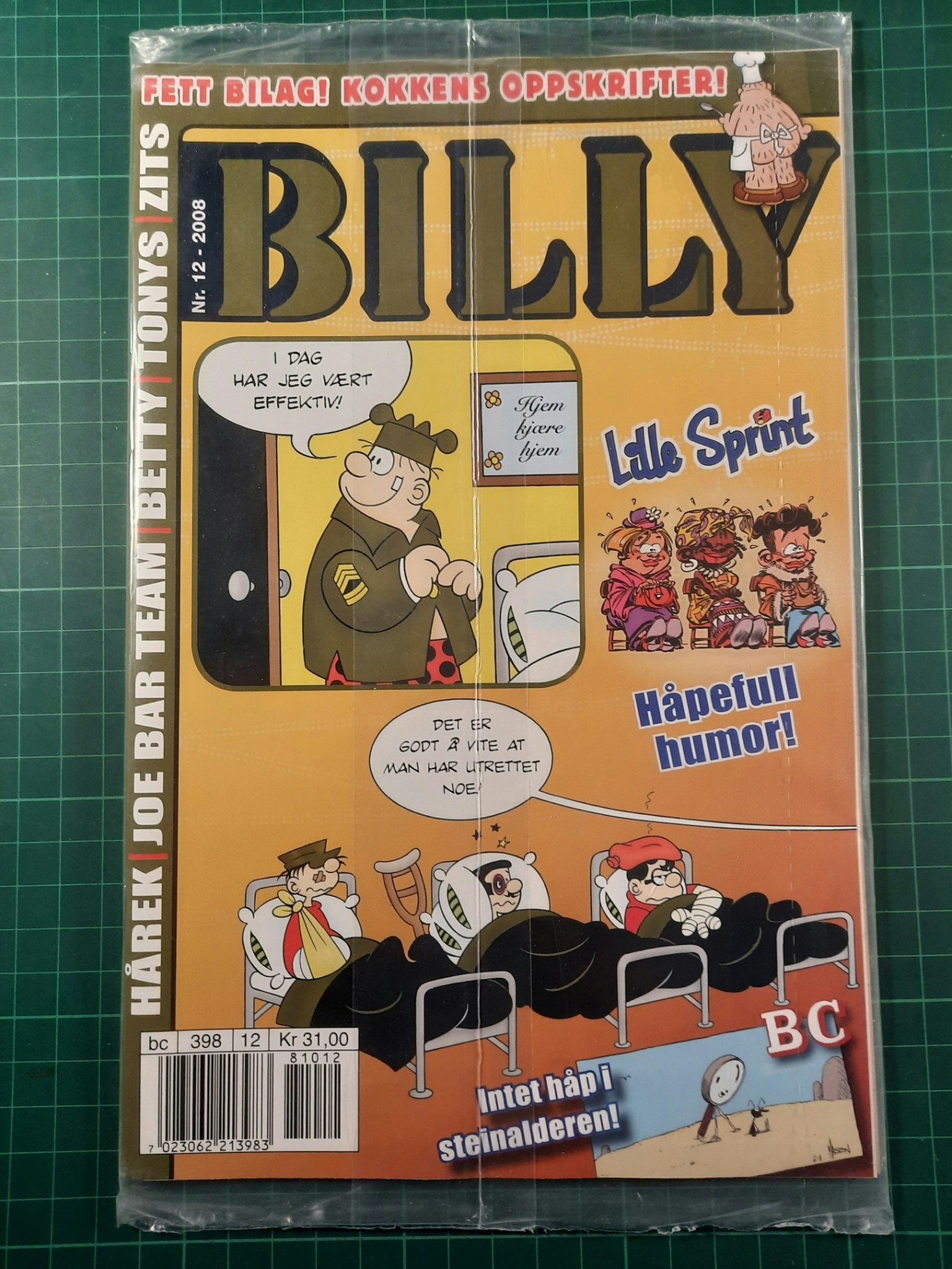 Billy 2008 - 12 Forseglet
