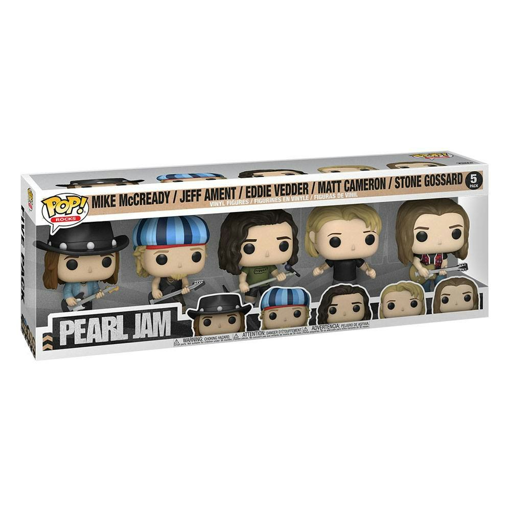 Pearl Jam POP! Rocks Vinyl Figure 5-Pack