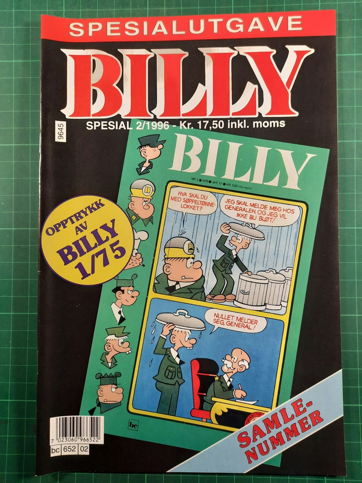 Billy spesial 1996 - 02 - Opptrykk av Billy 1/1975