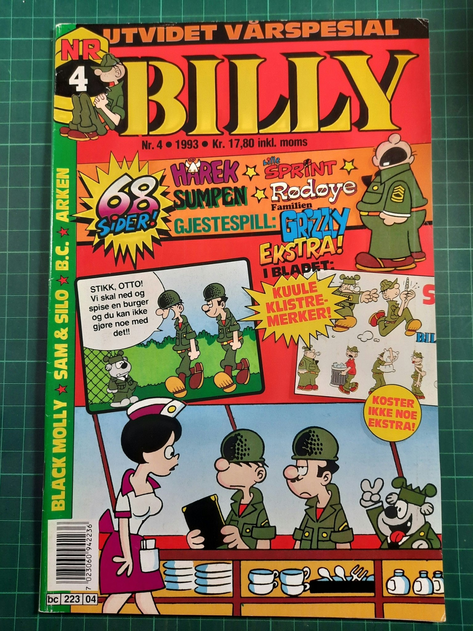 Billy 1993 - 04 m/klistremerker