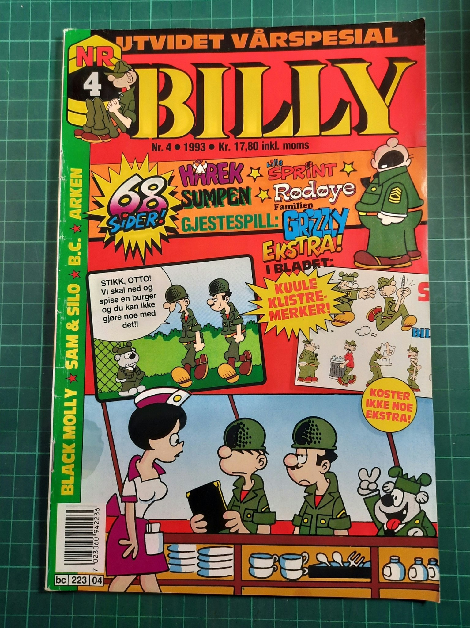 Billy 1993 - 04 m/klistremerker